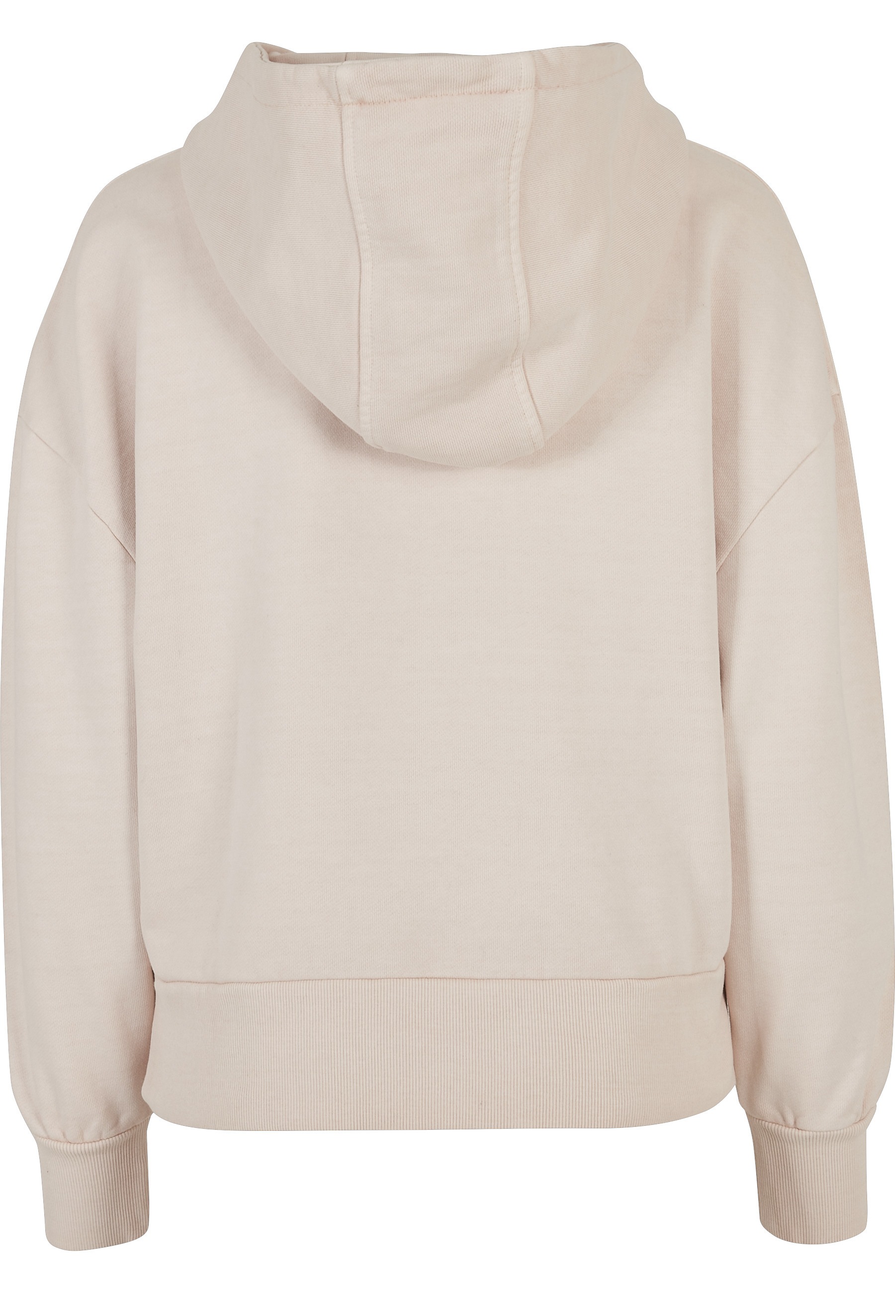 URBAN CLASSICS Rundhalspullover »Urban Classics Damen Ladies Heavy Terry Garment Dye Hoody« 1 Stk.