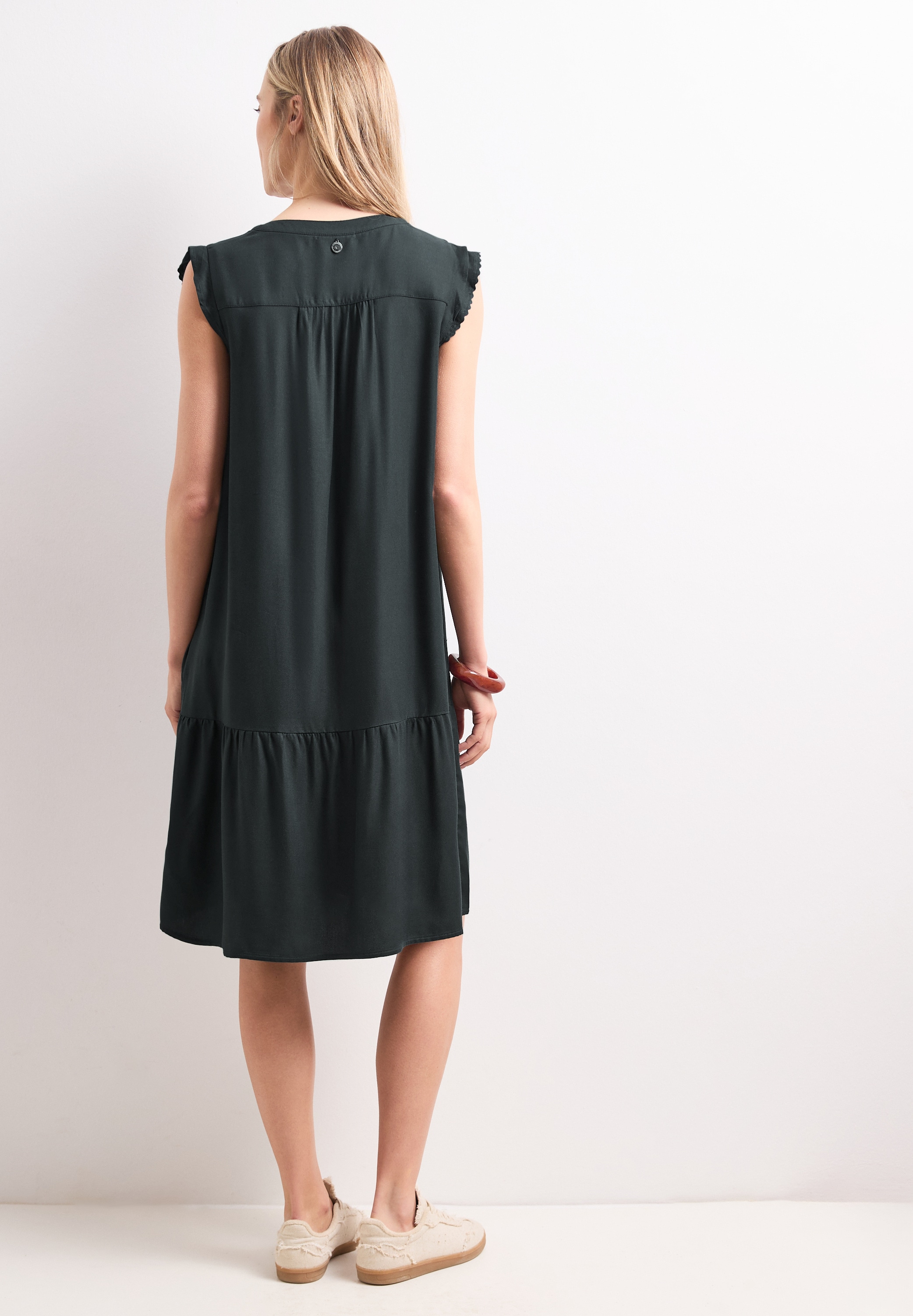 STREET ONE Sommerkleid Ohne Taschen aus Viskose