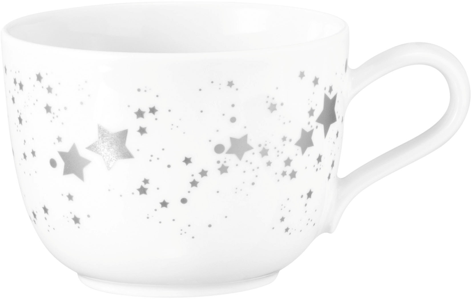 Seltmann Weiden Tasse "Liberty - Silver Stars" Kaffeeobertasse 0,26 l günstig online kaufen