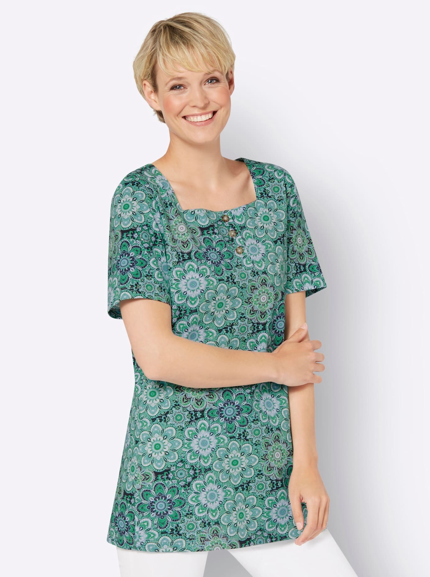 Classic Basics Longshirt "Longshirt" 1 Stk. tlg. günstig online kaufen