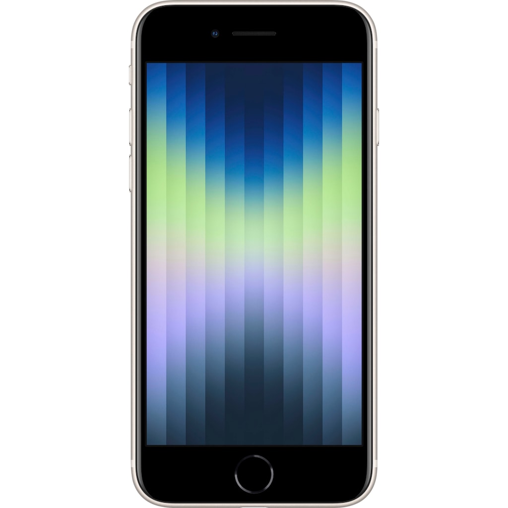 Apple Smartphone »iPhone SE (2022)«, Starlight, 11,94 cm/4,7 Zoll, 256 GB Speicherplatz, 12 MP Kamera