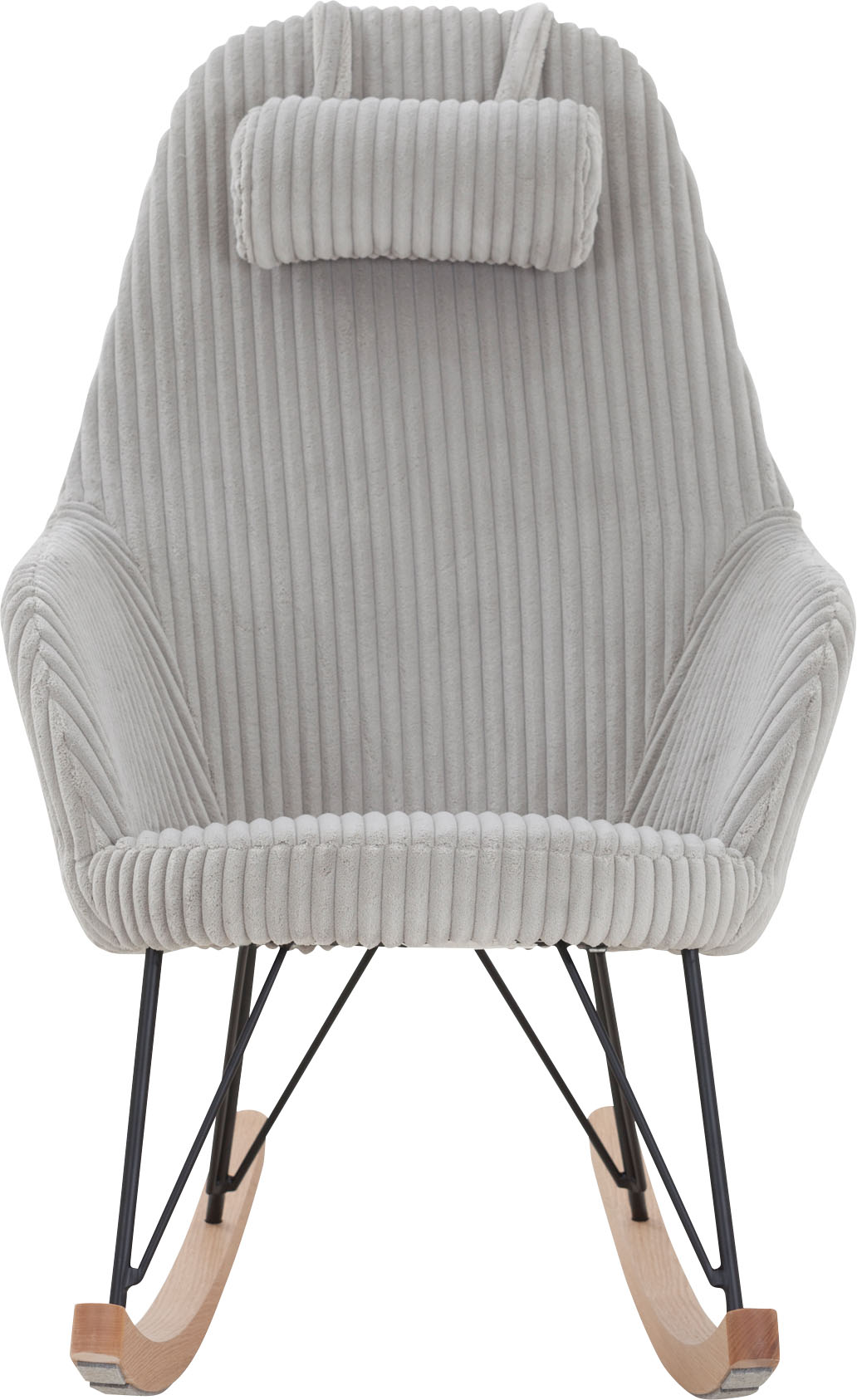 Thumbnail - SalesFever Schaukelstuhl "Entspannung pur" () Bezug in moderner Cord-Optik