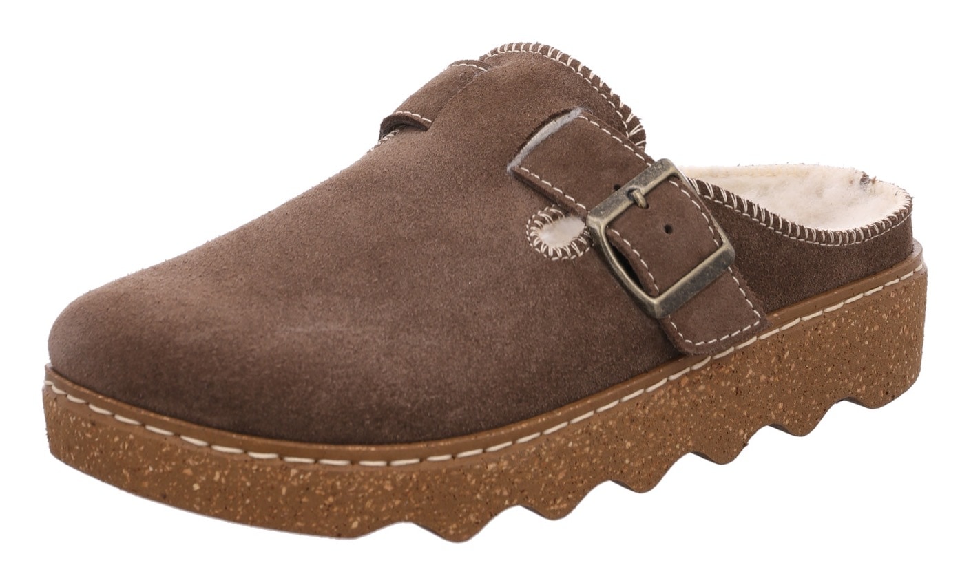 Rohde Pantoffel "FOGGIA" Homeslipper, Wohlfühlschuh mit Schnallenverschluss günstig online kaufen