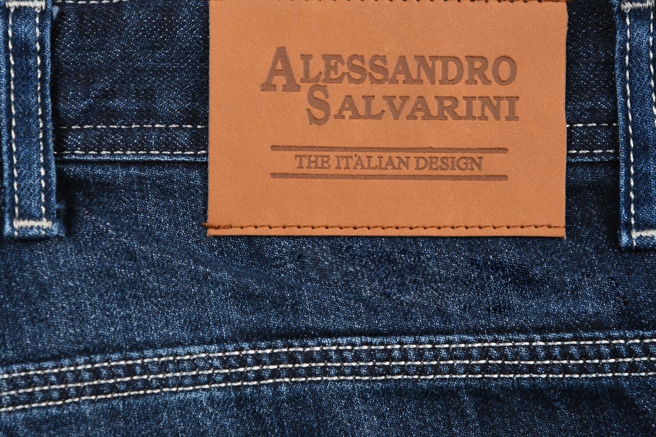 Alessandro Salvarini Jeansshorts »ASFilippo«, mit geradem Bein