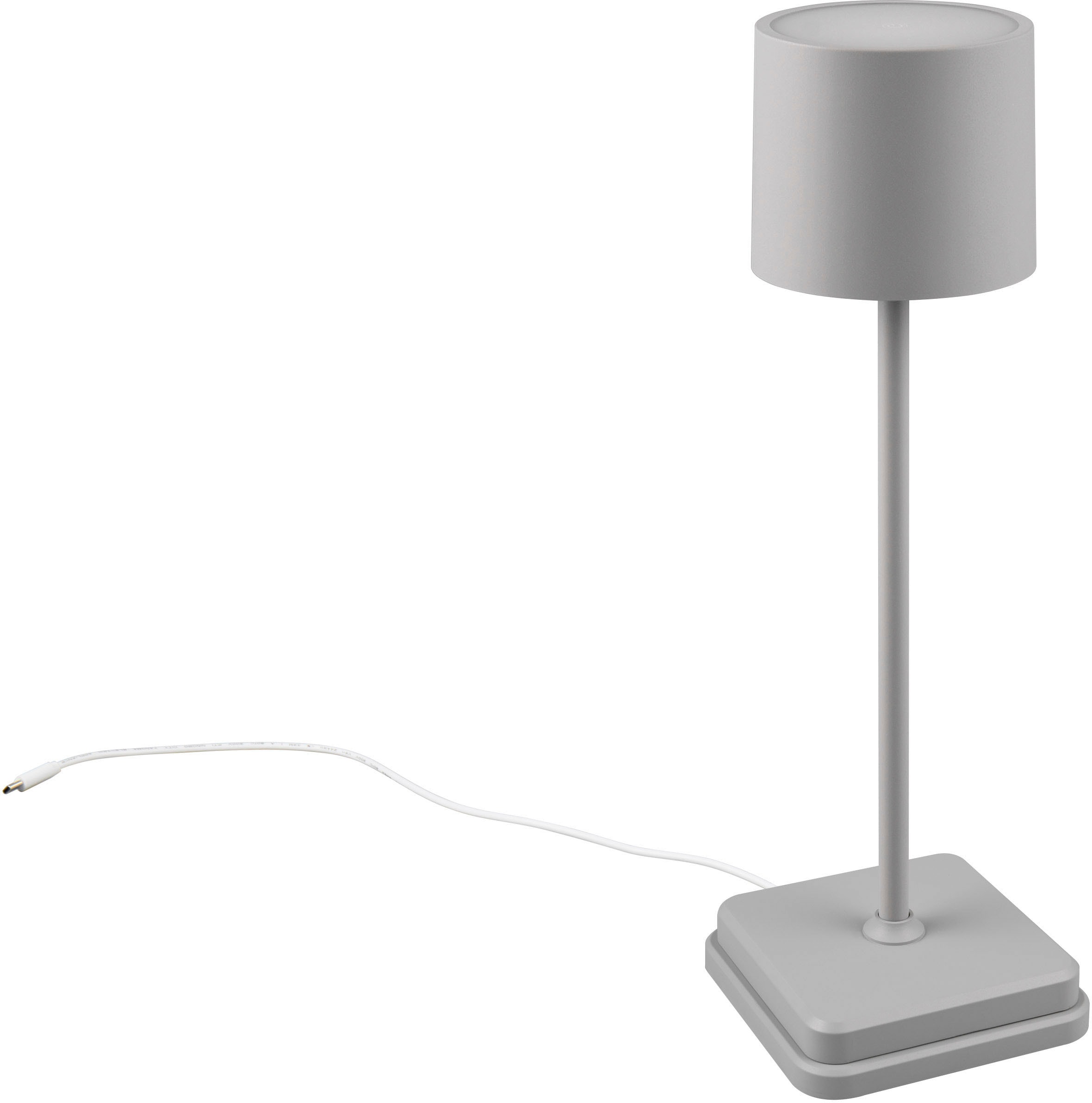 TRIO Leuchten LED Außen-Akku-Tischleuchte »Fernandez«, USB Ladestation, dimmbar, Lichtfarbe einstellbar