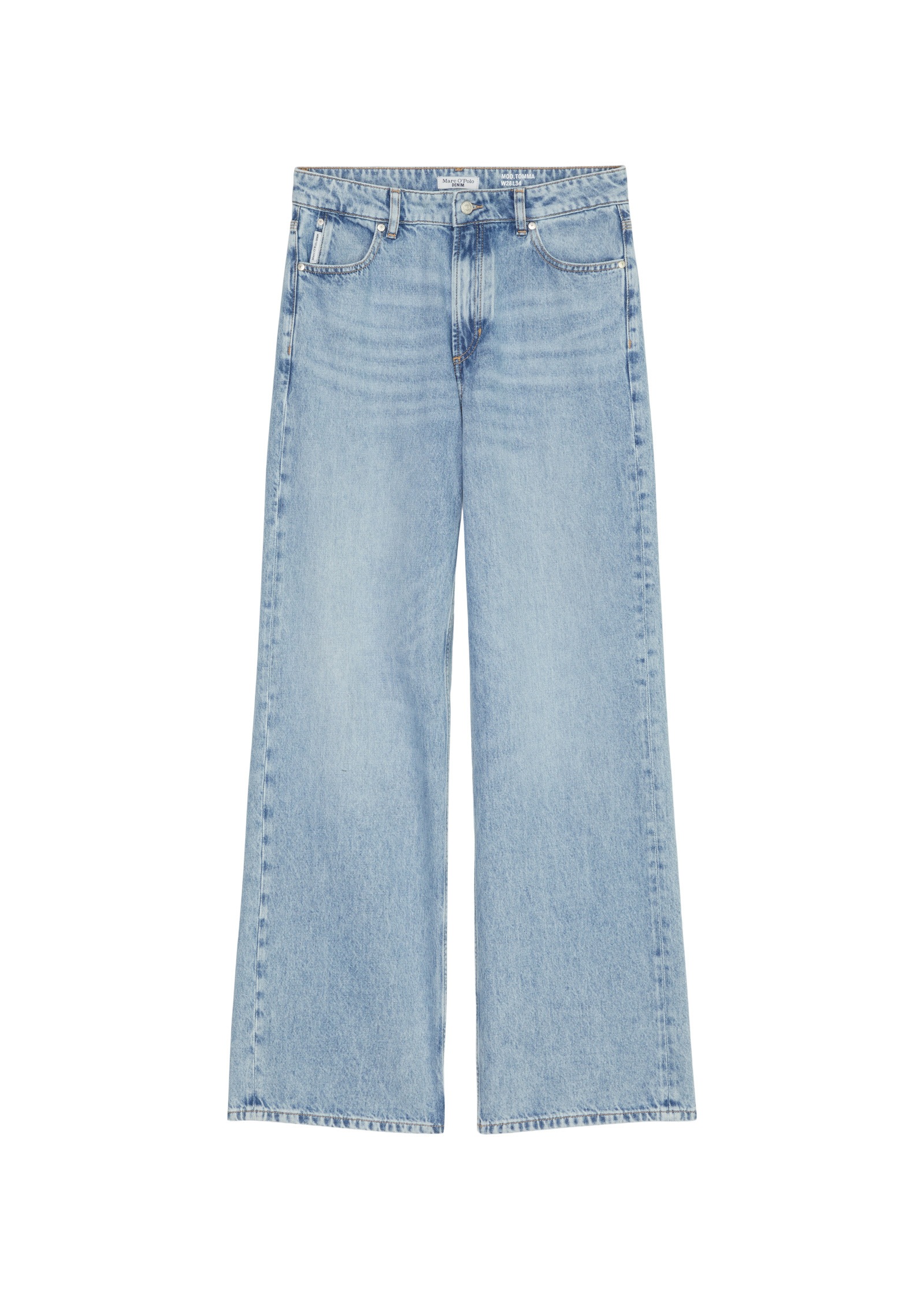 Marc O'Polo DENIM Weite Jeans »aus leichter Bio-Baumwoll-Qualität«