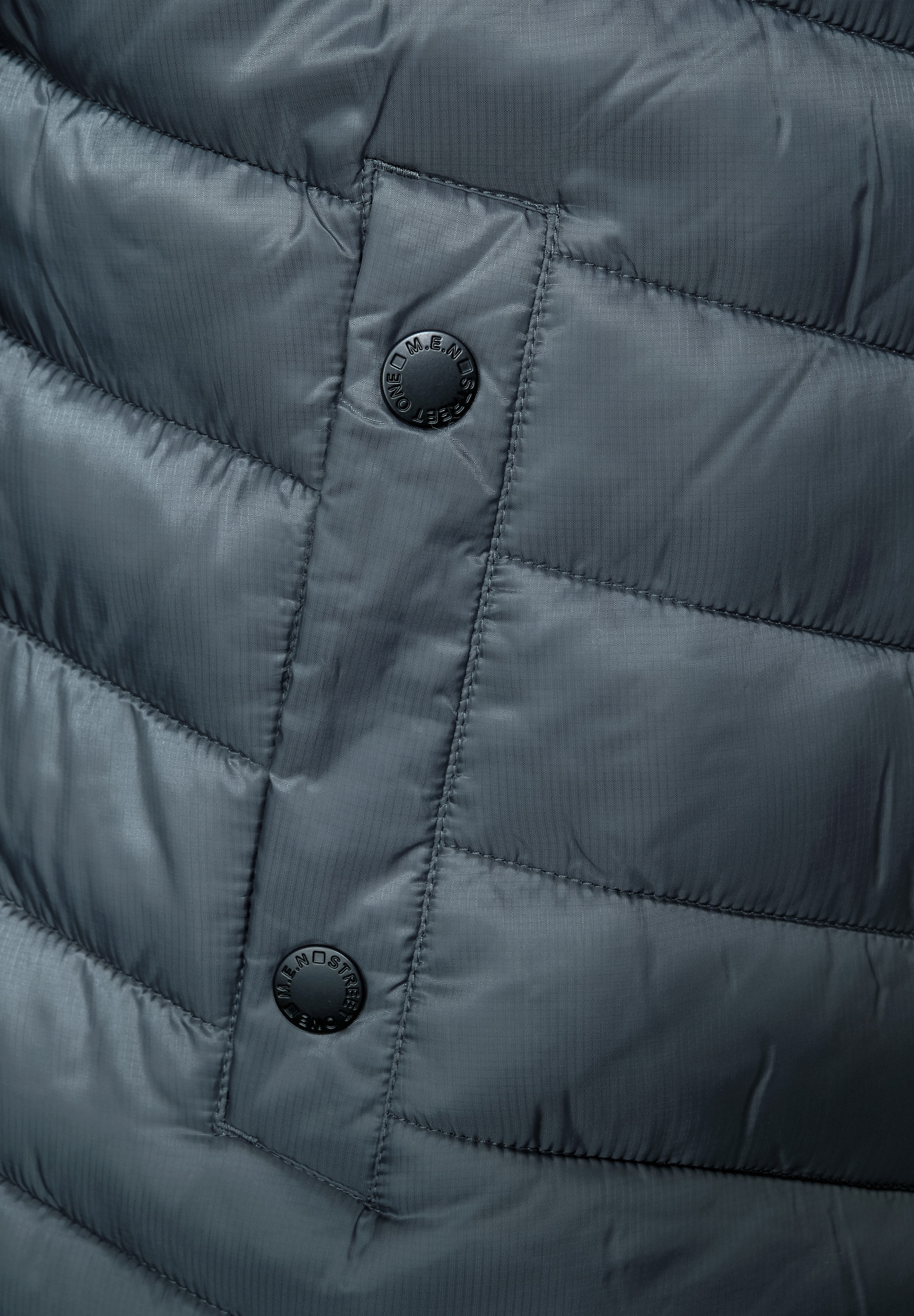 STREET ONE MEN Steppjacke, mit Kapuze, mit Kapuze