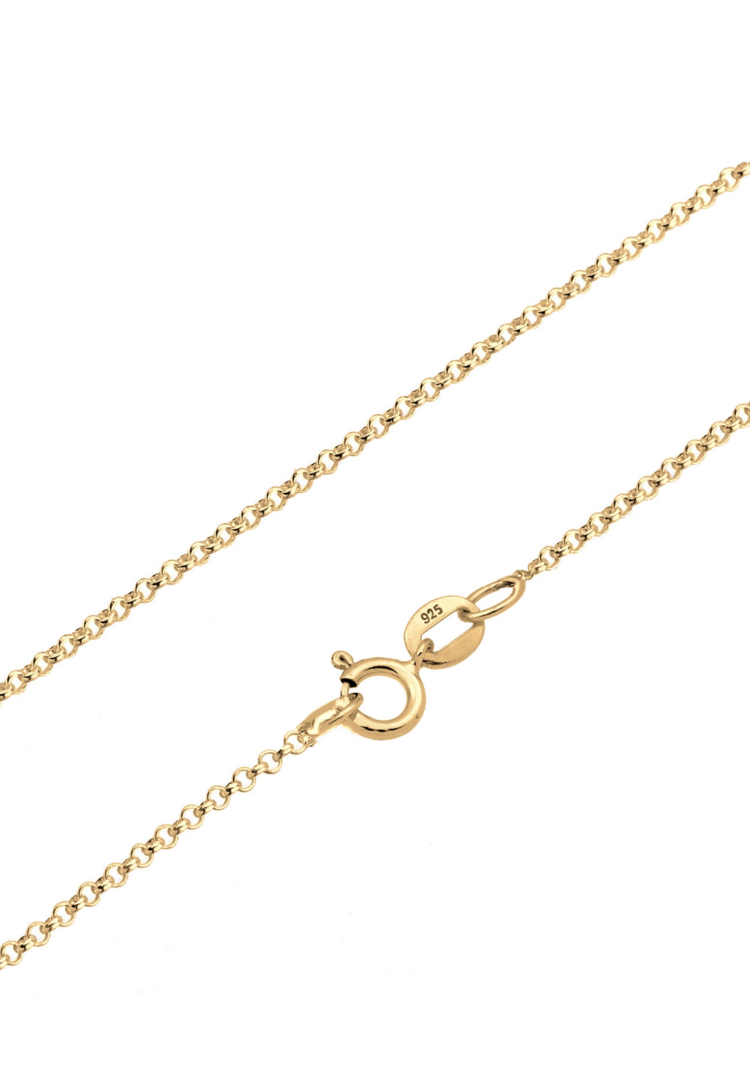Elli Kette mit Anhänger »Erbskette Evil Eye Symbol Emaille 925er Silber« JN9614
