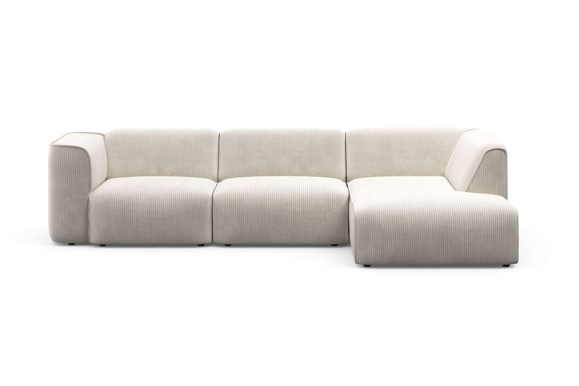 RAUM.ID Ecksofa »Merid L-Form, jederzeit durch Module erweiterbar, B/T/H: 295/162/70 cm«, als Modul oder separat verwendbar, für individuelle Zusammenstellung