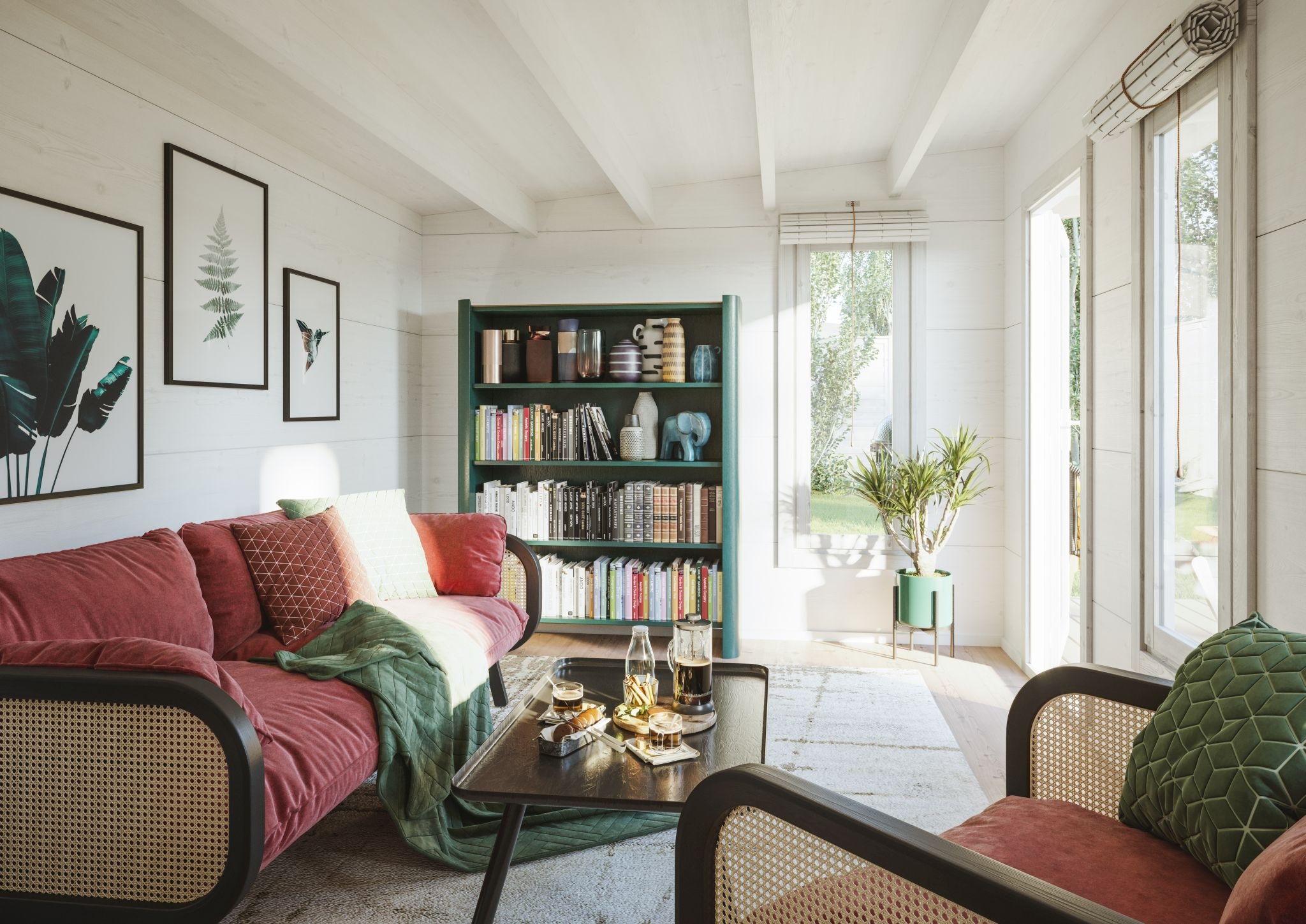 Palmako Gartenhaus »Grace« verschiedene Farben