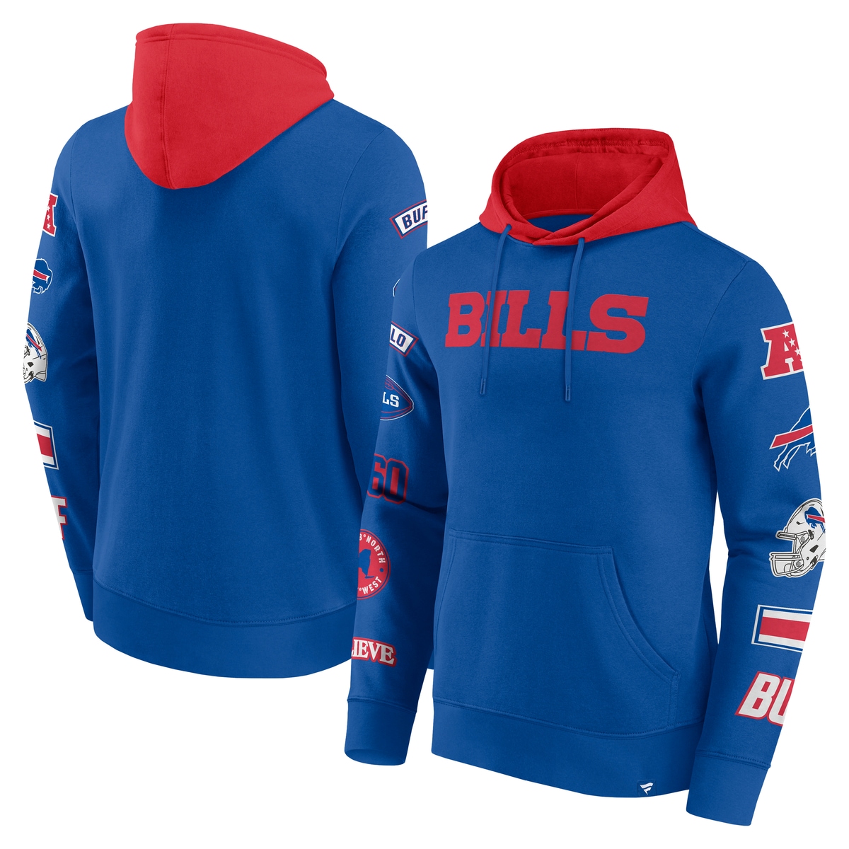 Fanatics Kapuzenpullover "Fanatics Hoodie Buffalo Bills Patched Out Fleece" günstig online kaufen