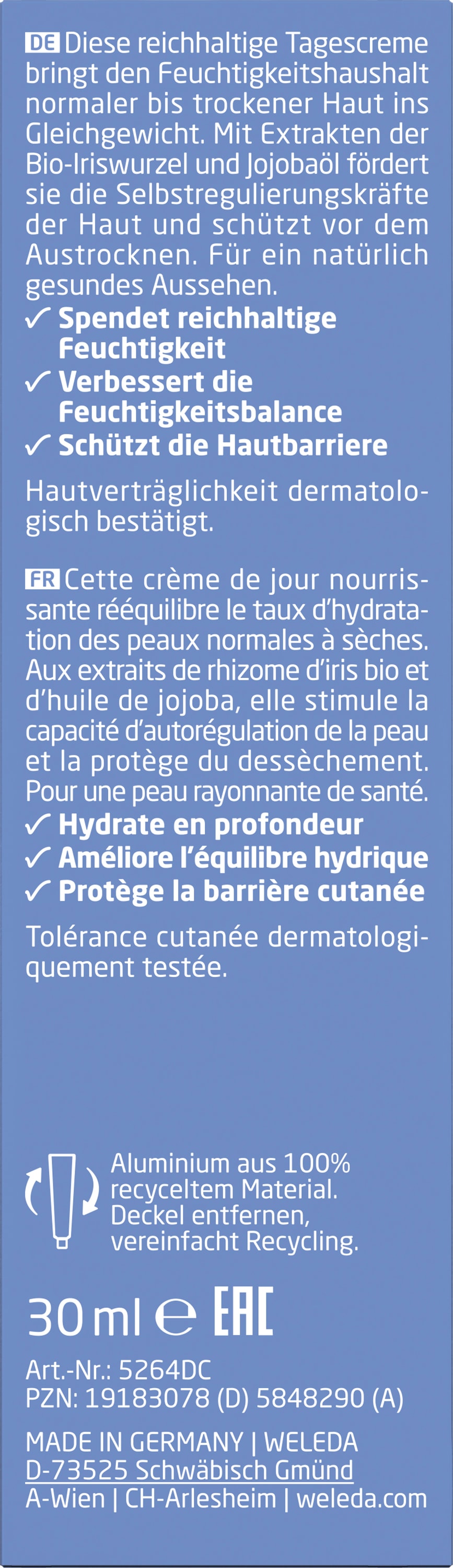 WELEDA Tagescreme »Weleda Iris Tagespflege«