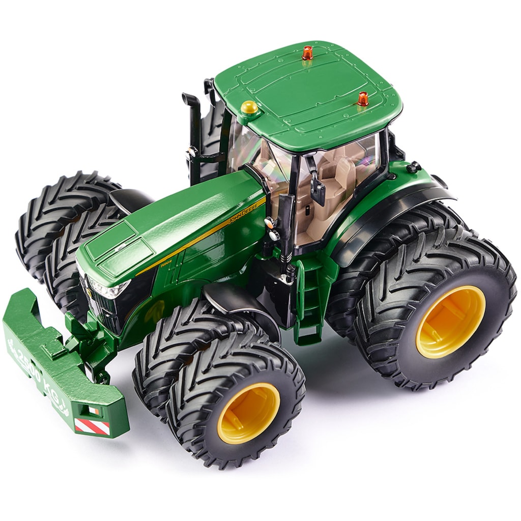 Siku RC-Traktor »SIKU Control, John Deere 7290R mit Doppelreifen (6736)«, inkl. Bluetooth App-Steuerung & Fernsteuermodul; 1:32; mit Licht