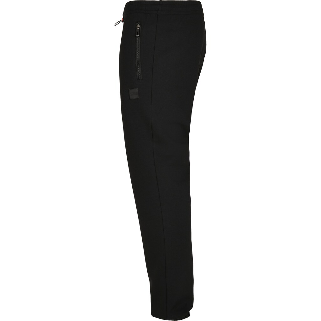 URBAN CLASSICS Stoffhose »Urban Classics Herren Basic Track Pants«, (1 tlg.)