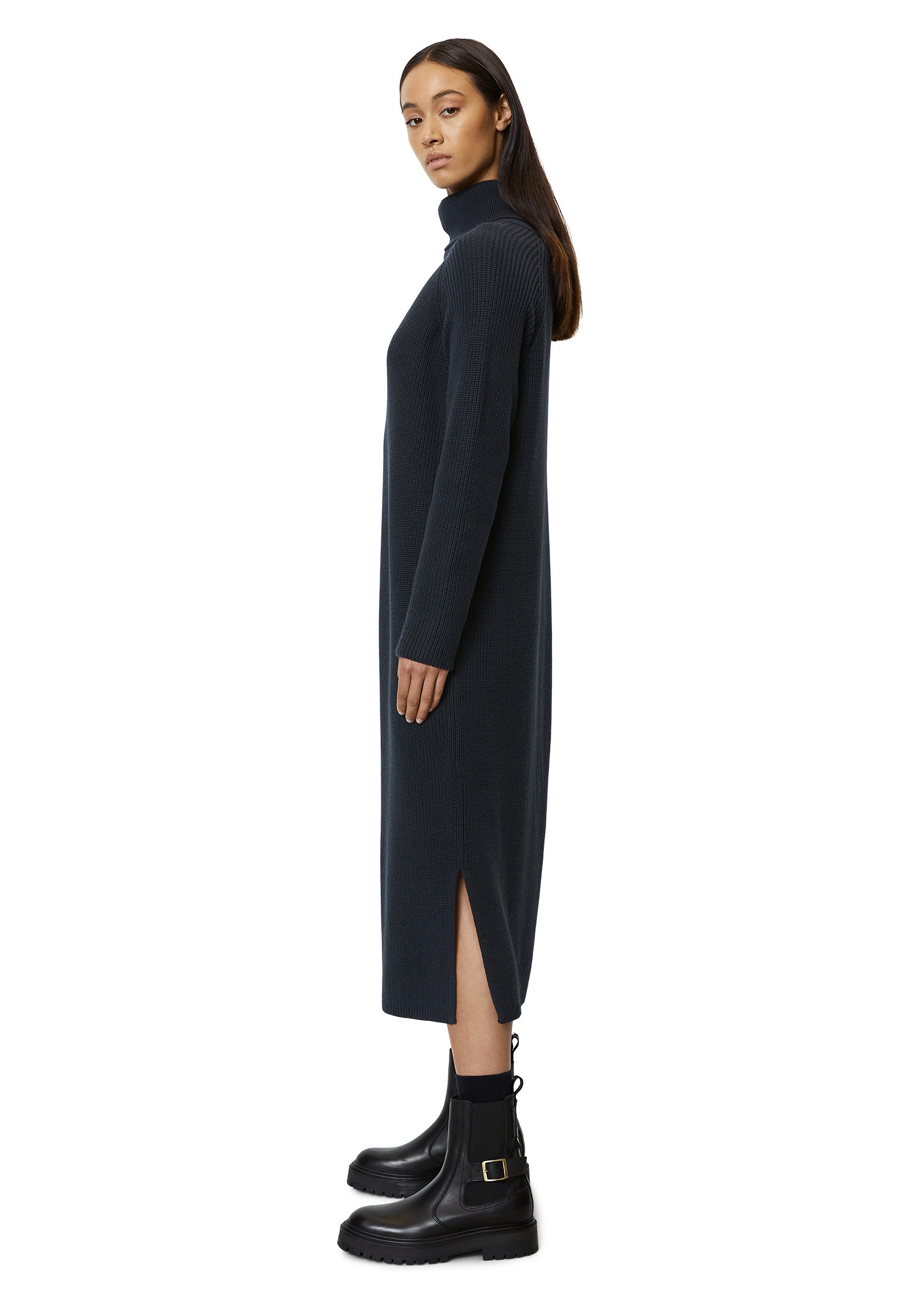 Marc O'Polo Strickkleid »aus Organic Cotton-Garn«