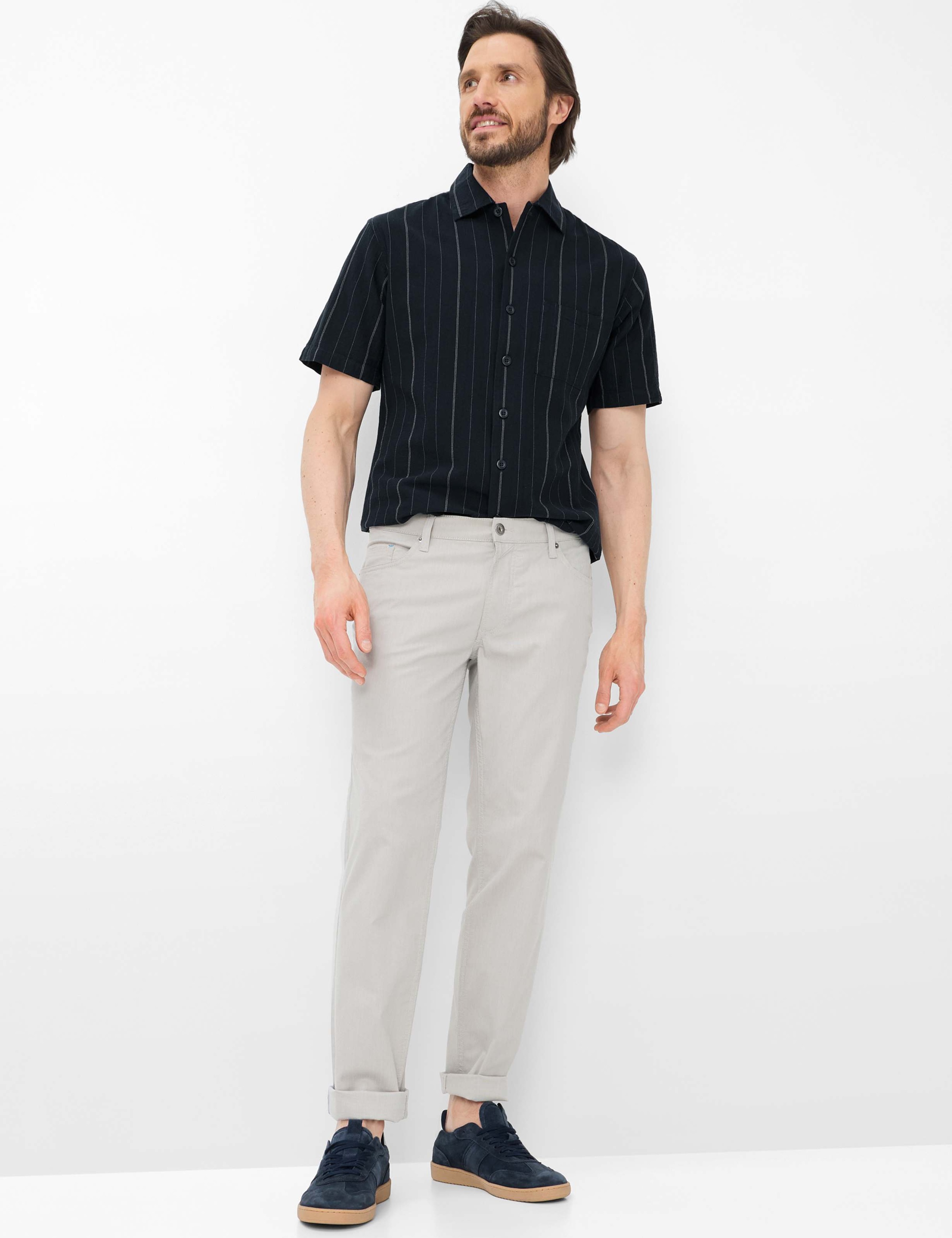 Brax Luke Men's 5-Pocket Pants Beige 31U 2
