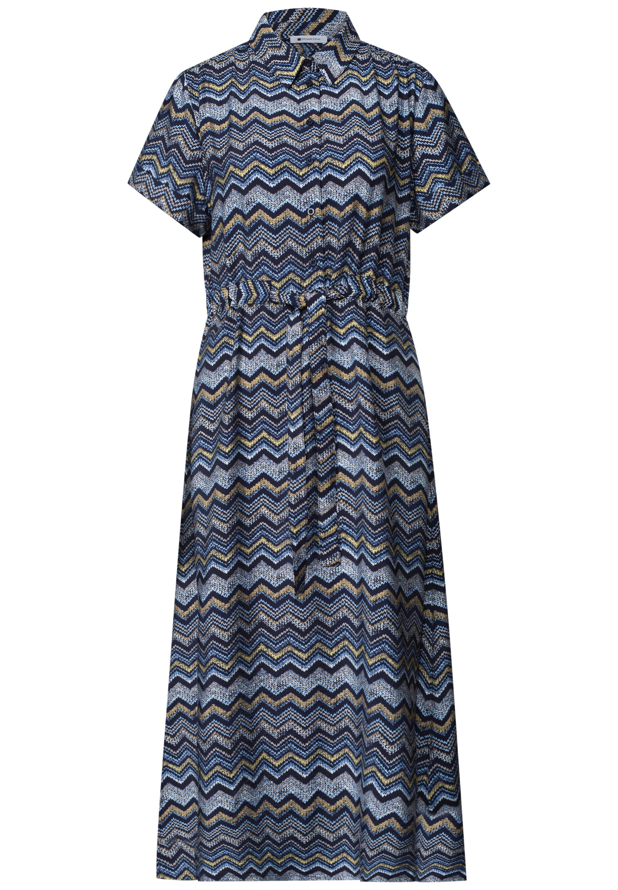 STREET ONE Midikleid Ohne Taschen aus Viskose