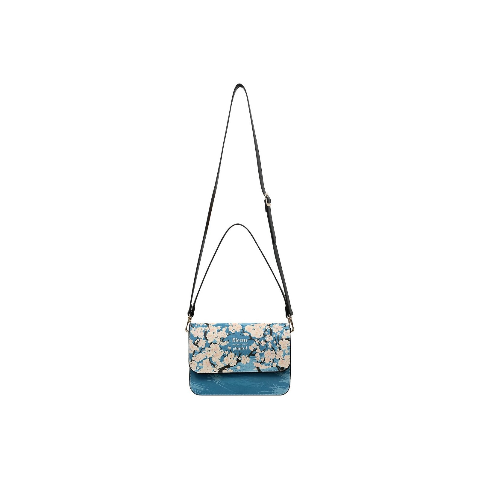 DOGO Handtasche »Y-Generation Abendtasche Bloom Where You Are Damen Umhängetasche«, Handgefertigt