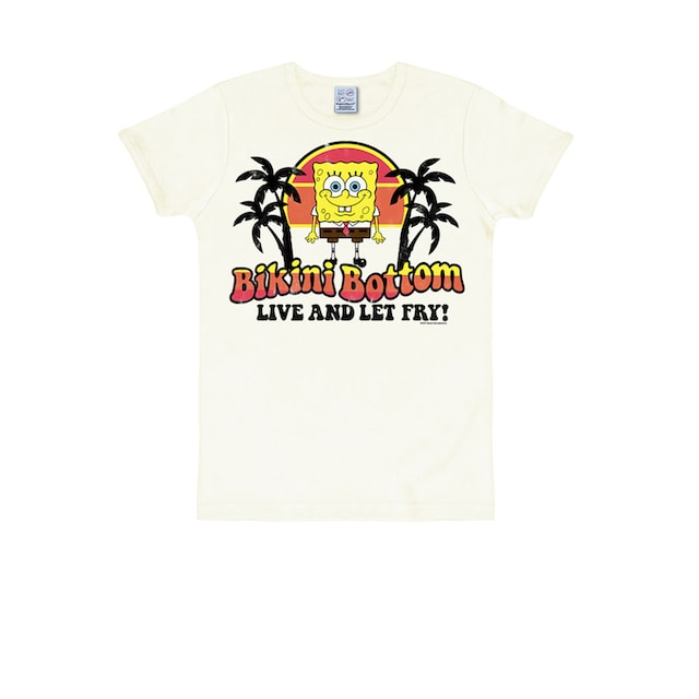 LOGOSHIRT T-Shirt »Spongebob - Bikini Bottom«, mit witzigem Spongebob-Print  ▷ bestellen | BAUR