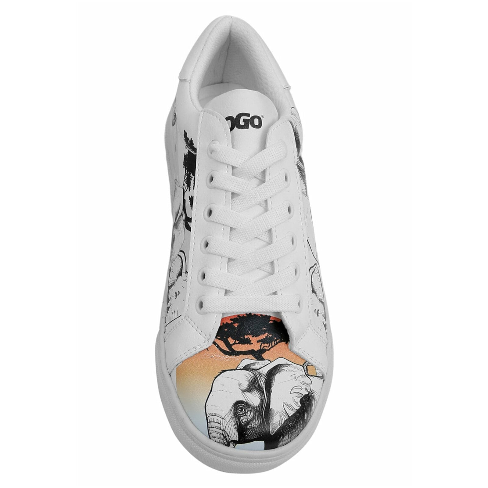 DOGO Sneaker »Ace Sneakers Sunset Animals Damen Sneaker / Female«, Vegan