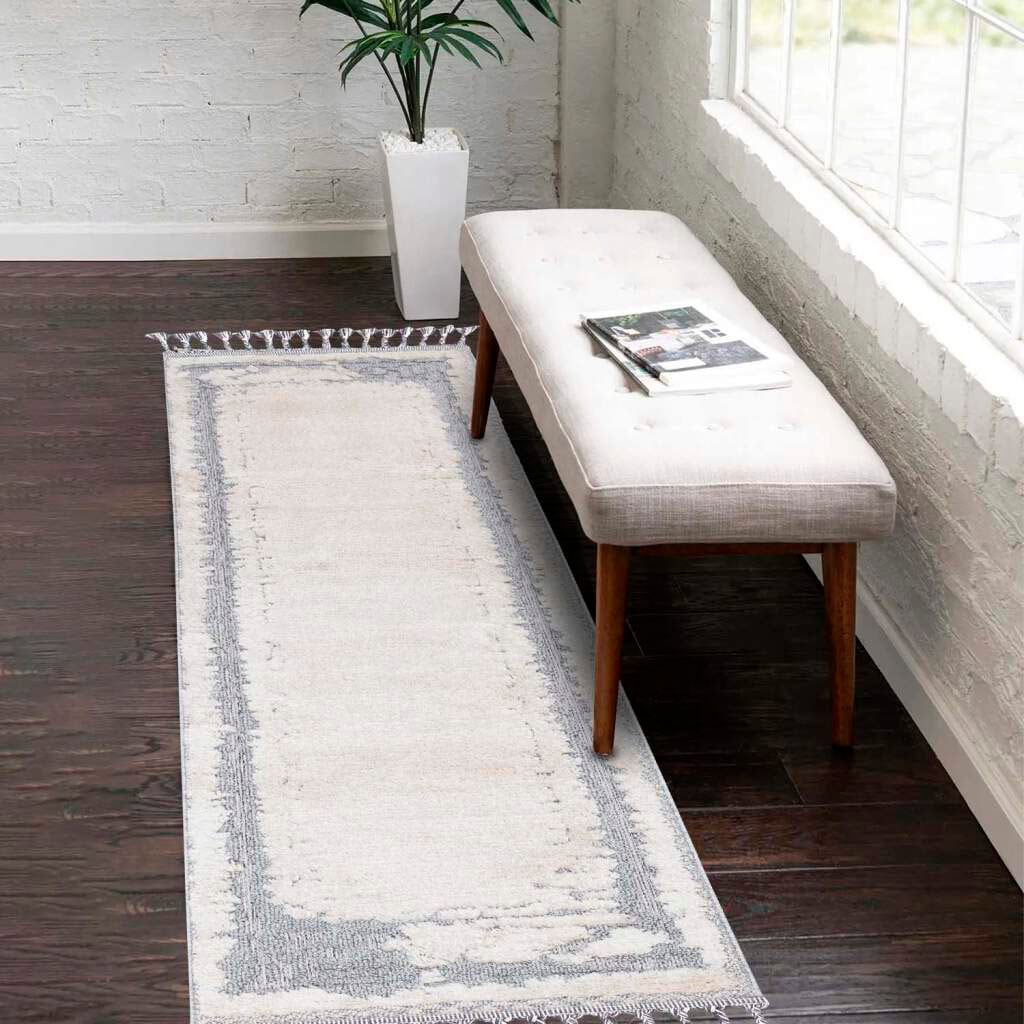 Carpet City Hochflor-Teppich "Valencia 908" rechteckig 20 mm Höhe Läufer, B günstig online kaufen