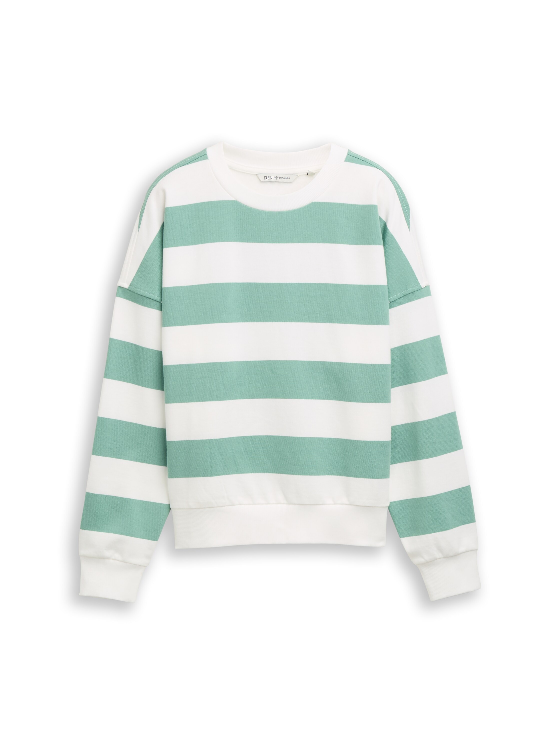 TOM TAILOR Denim Sweatshirt , aus weicher Baumwolle
