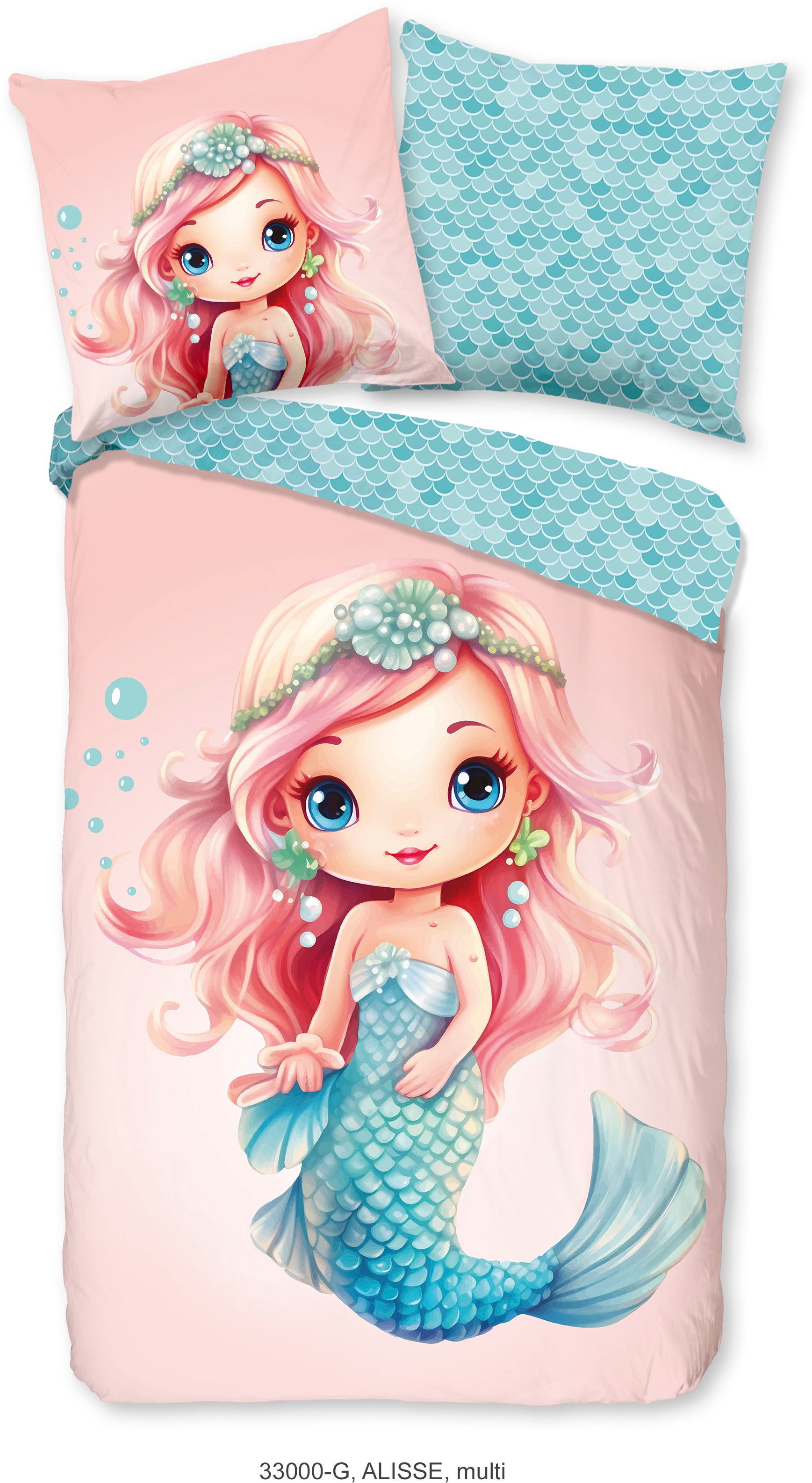 good morning Kinderbettwäsche "Alisse" 2 Stk. tlg. Baumwolle, 135x200, Reiß günstig online kaufen