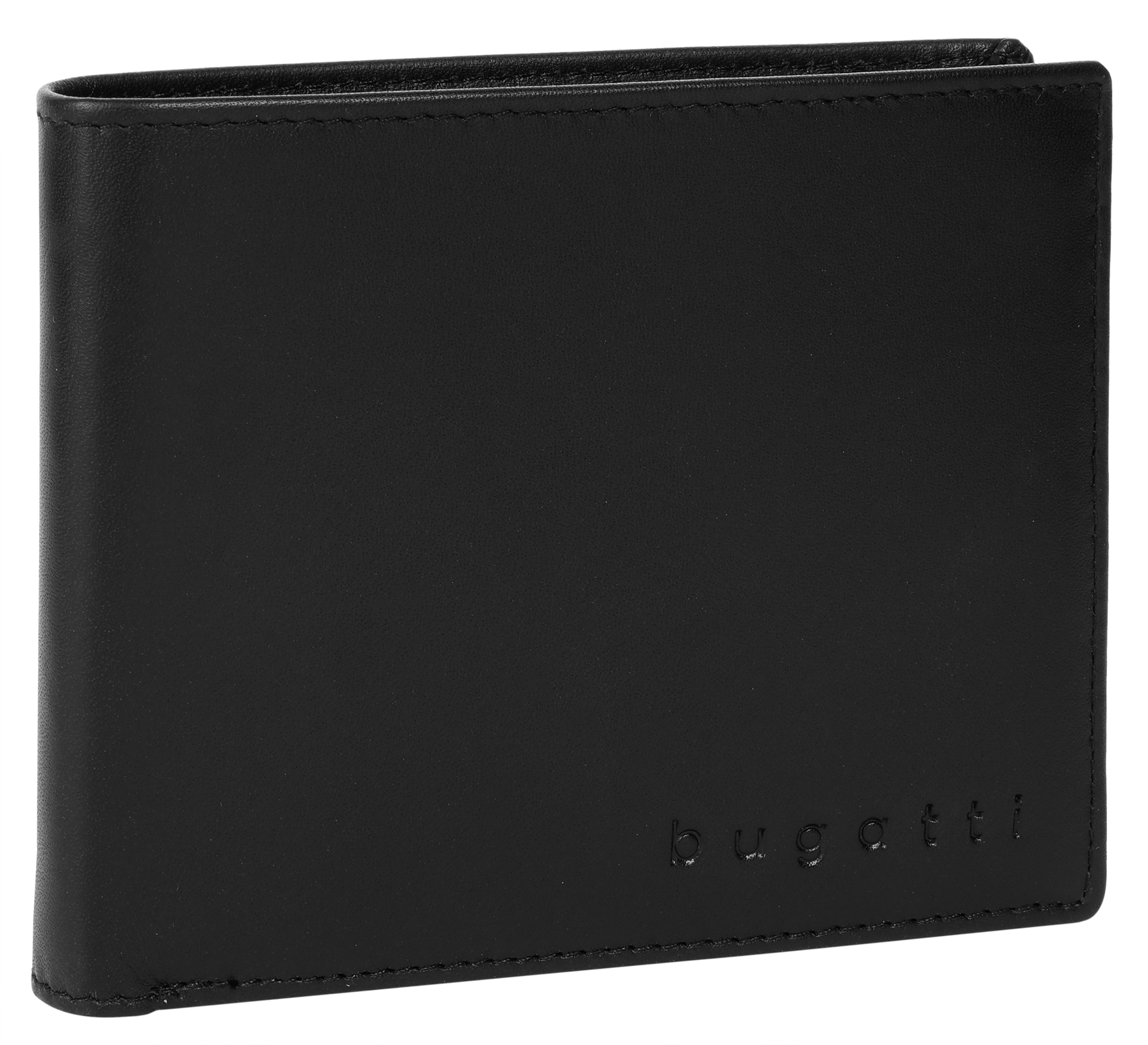 bugatti Geldbörse »SUPER SLIM RFID«, echt Leder