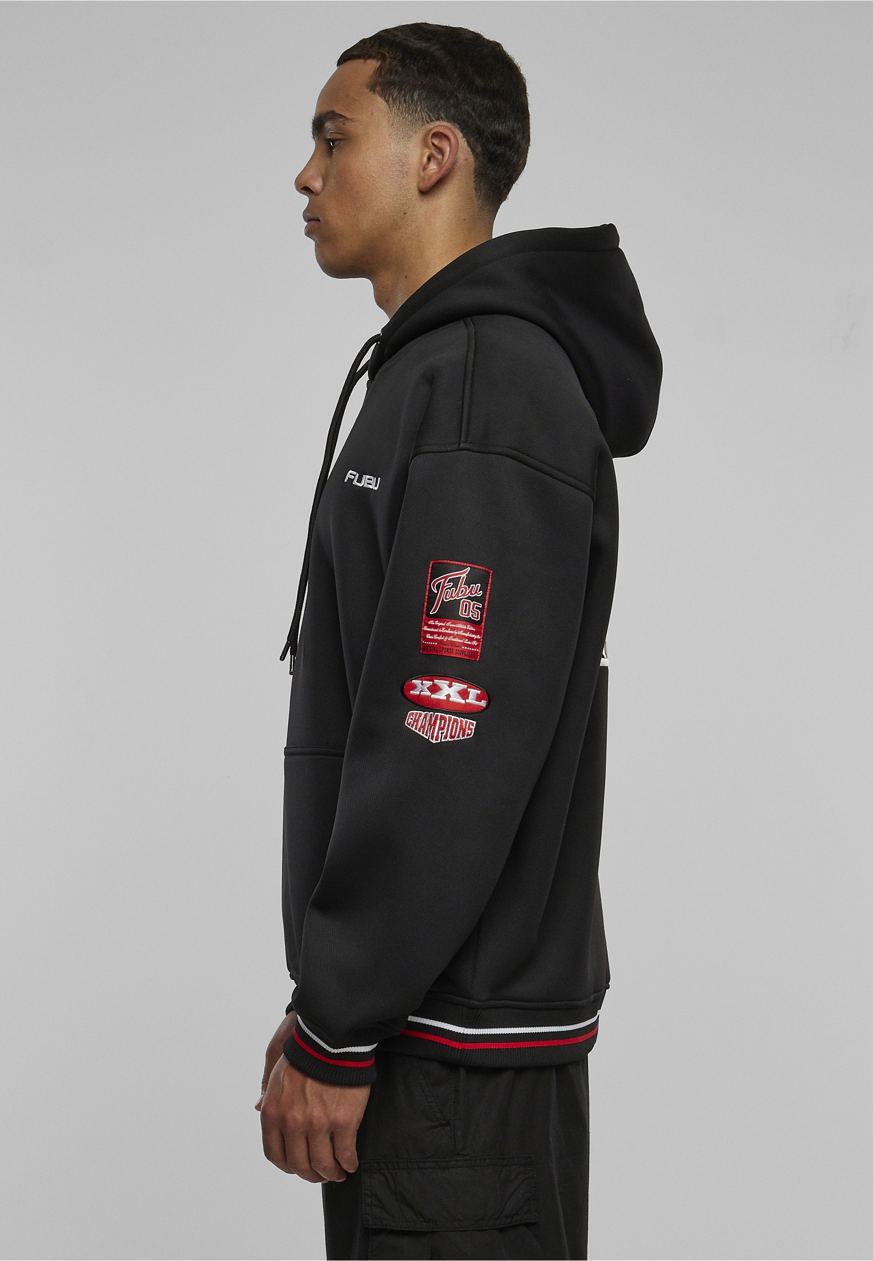 Fubu Kapuzensweatshirt »Fubu Herren FM233-012-2 FUBU Corporate Mesh Hoodie«, 1 Stk.
