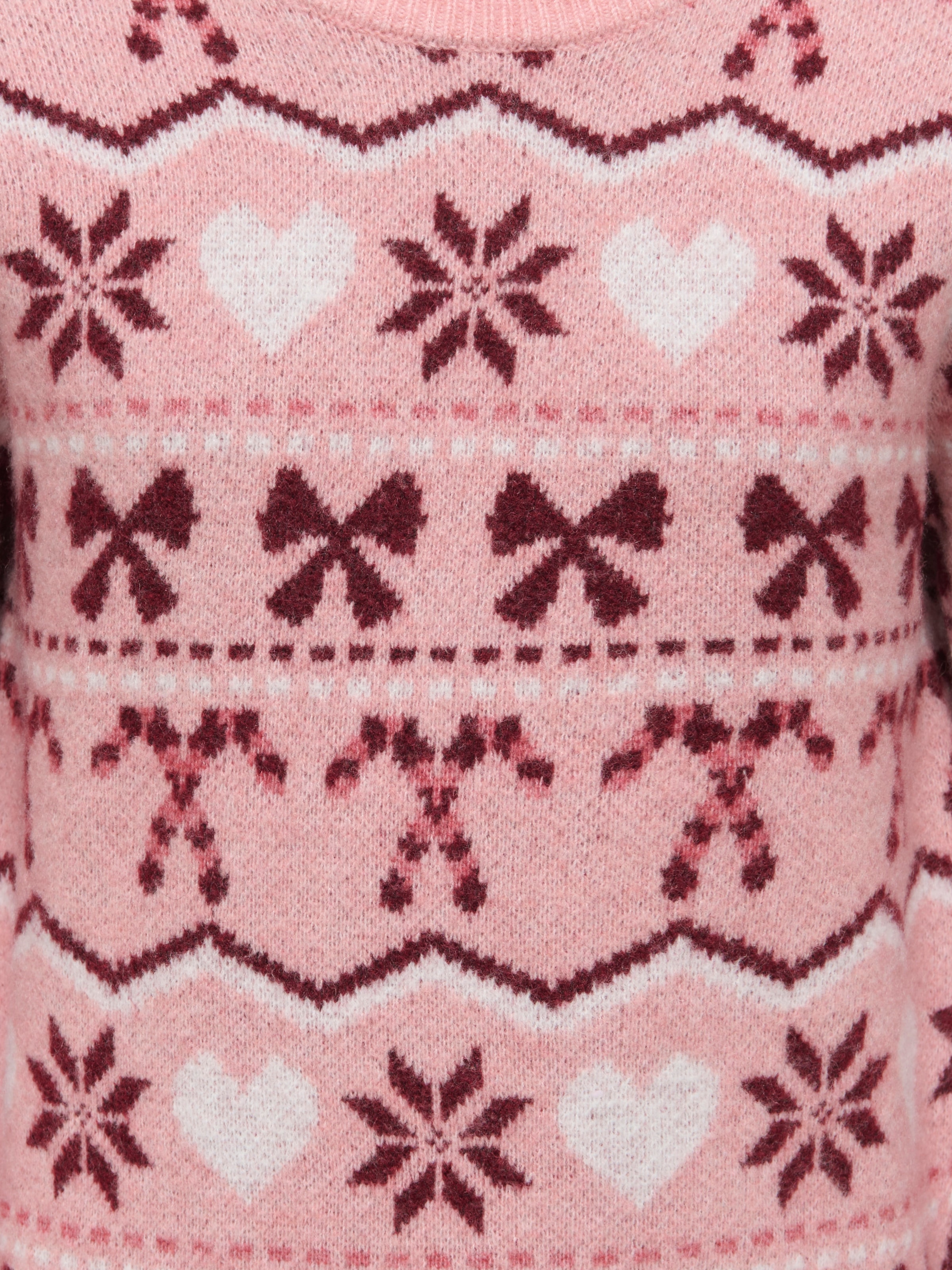 KIDS ONLY Weihnachtspullover »KOGSNOWFLAKE XMAS LS O-NECK KNT«