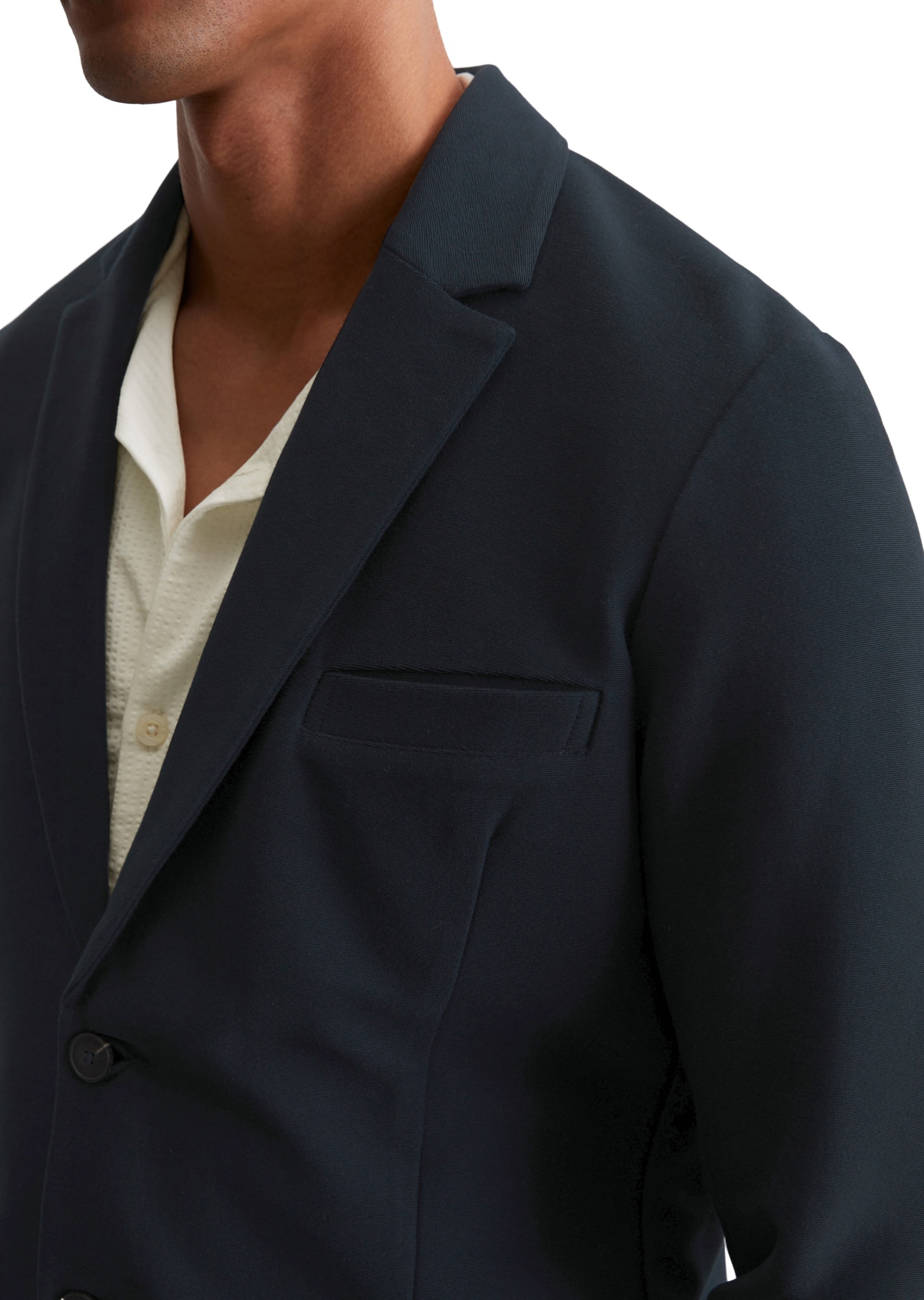 Marc O'Polo Sweatjacke »aus kompakter Bio-Baumwoll-Qualiät«