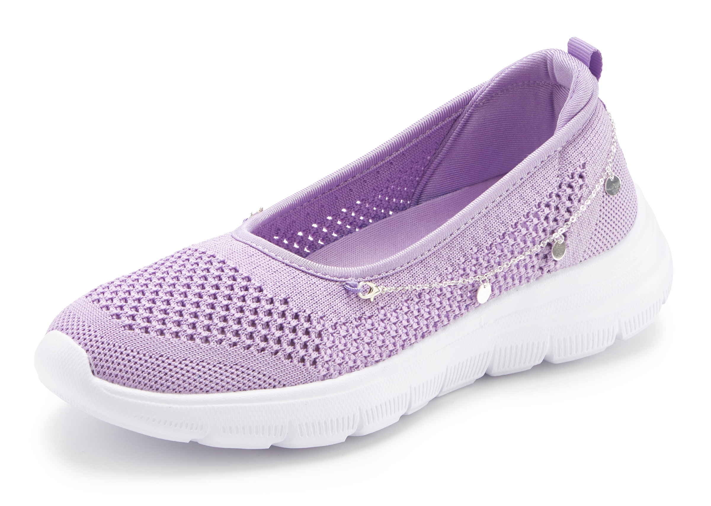 LASCANA Sneaker "Slip-On-Sneaker, Freizeitschuh, Slipper," Ballerina, Halbs günstig online kaufen