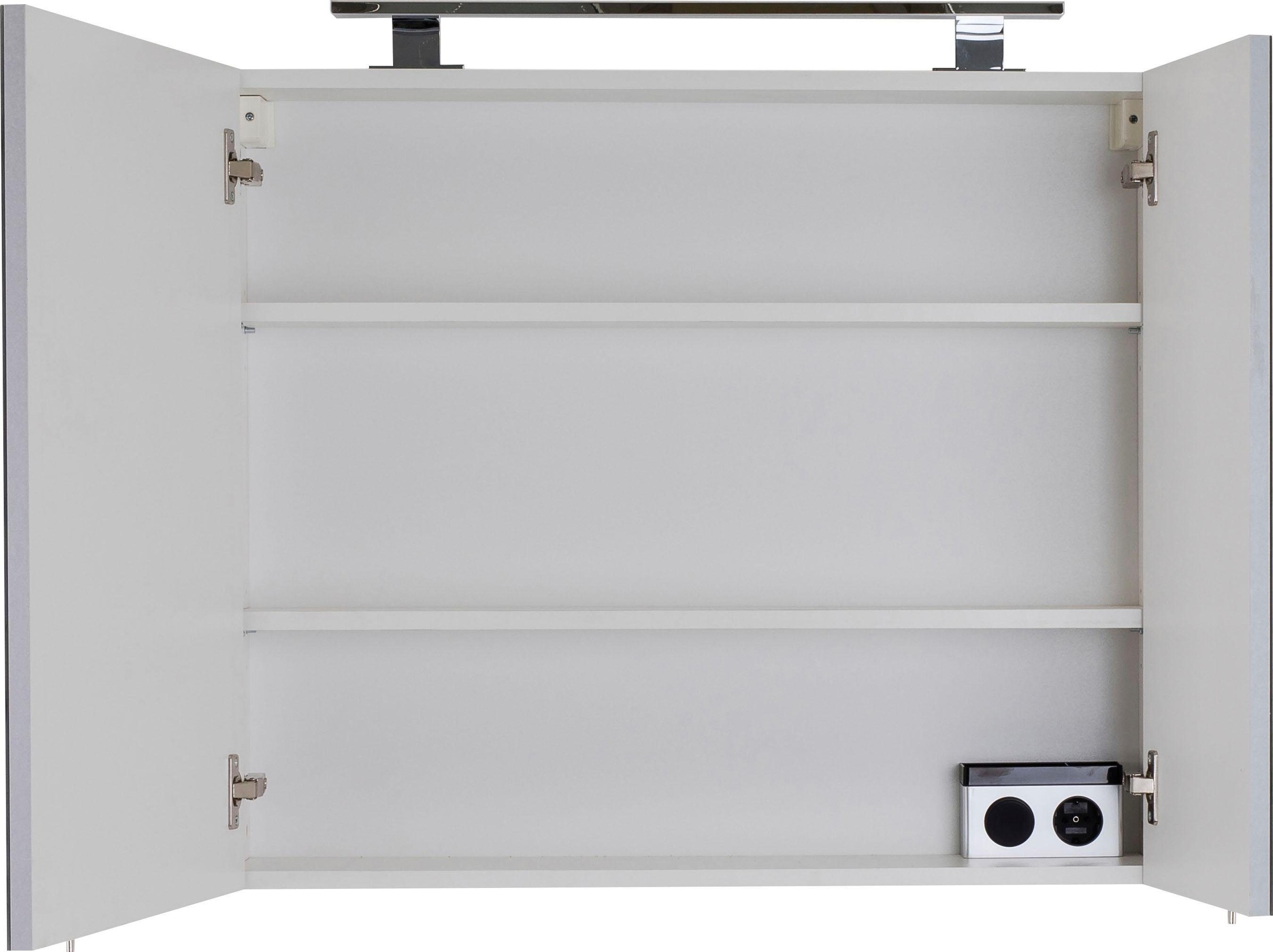 OPTIFIT Spiegelschrank »Mino«, Breite 80 cm