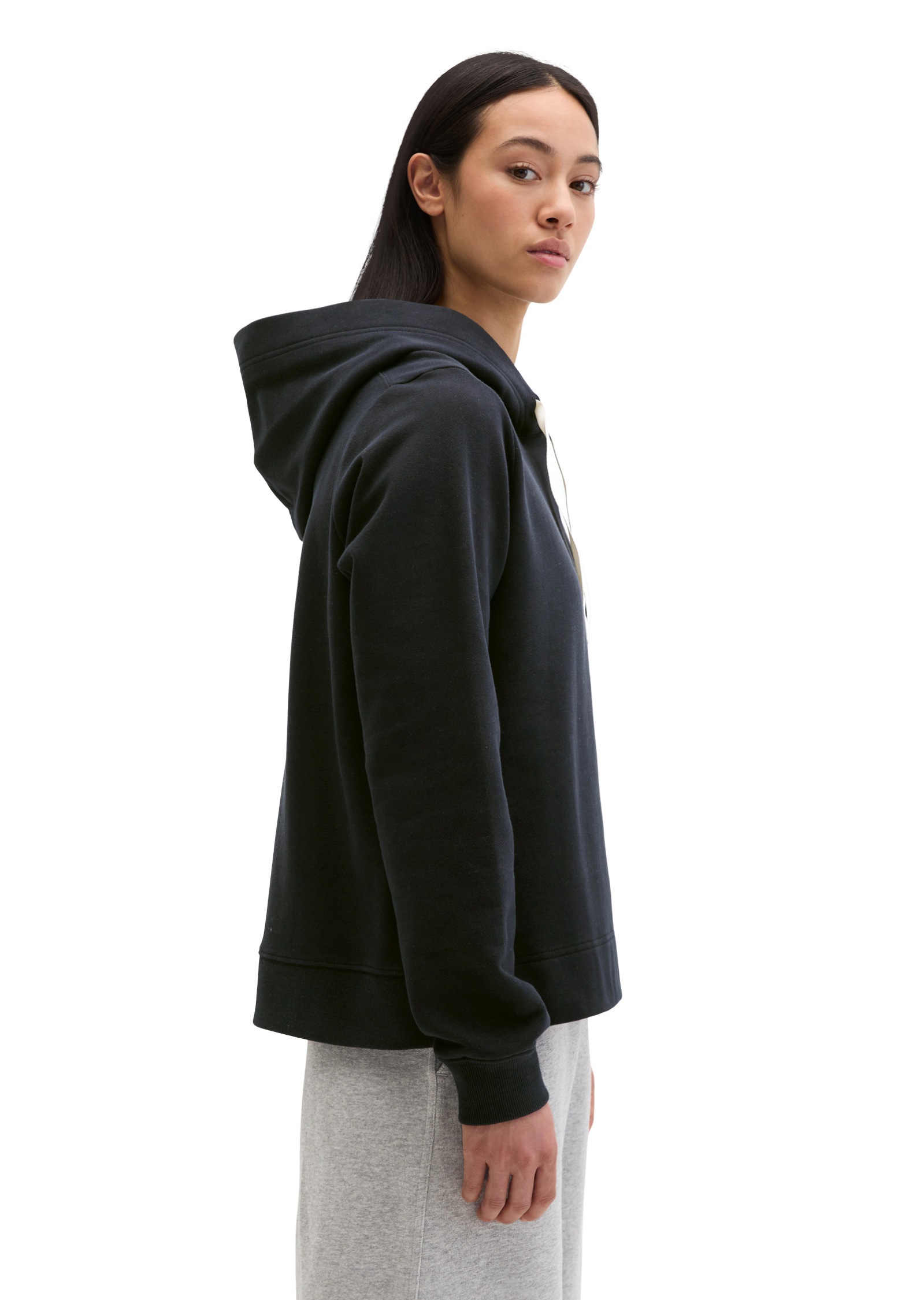 Marc O'Polo Sweatshirt »mit gepeachter Oberfläche«
