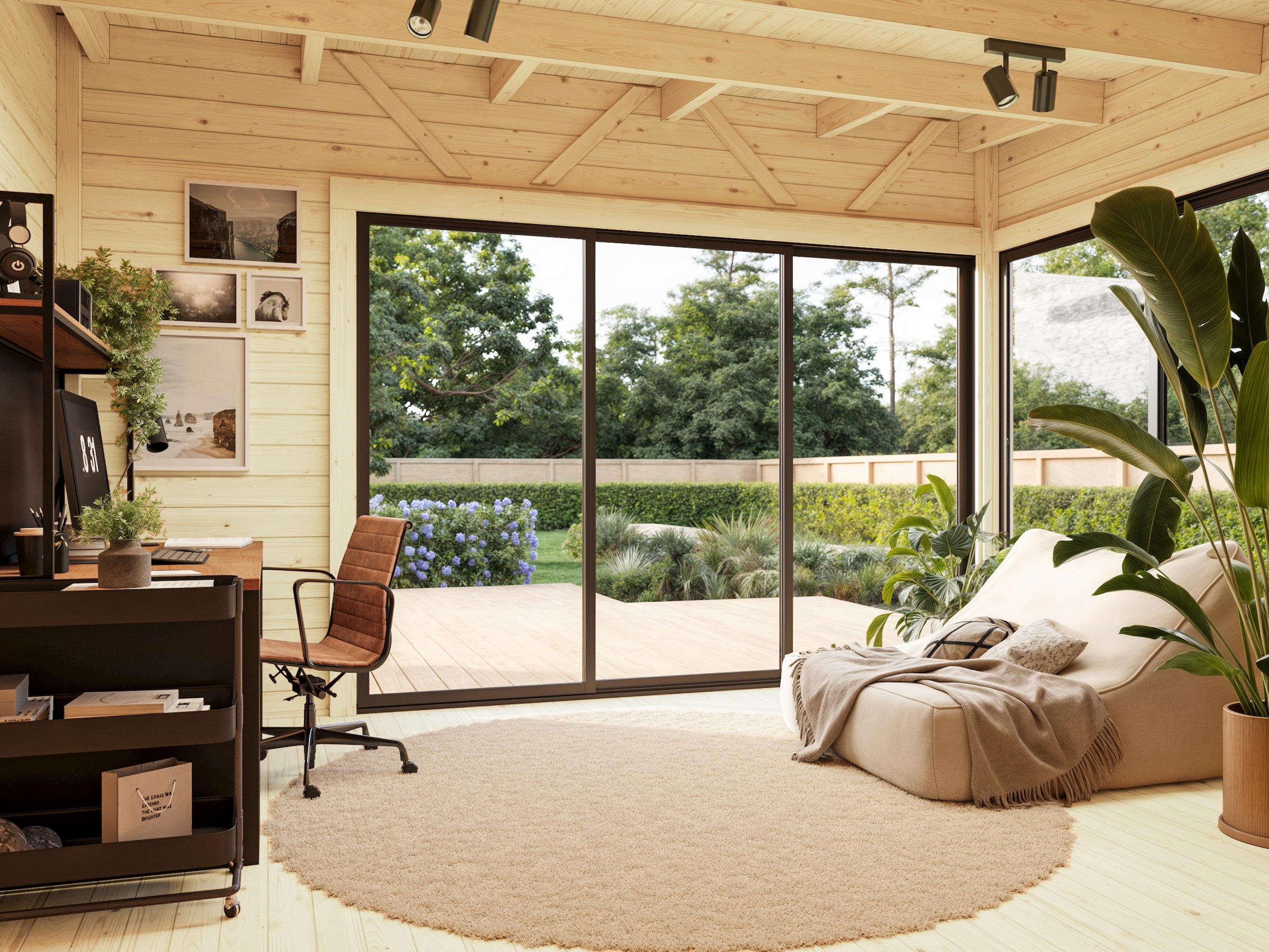 Palmako Gartenhaus »Andrea 15,2 m², Slide«