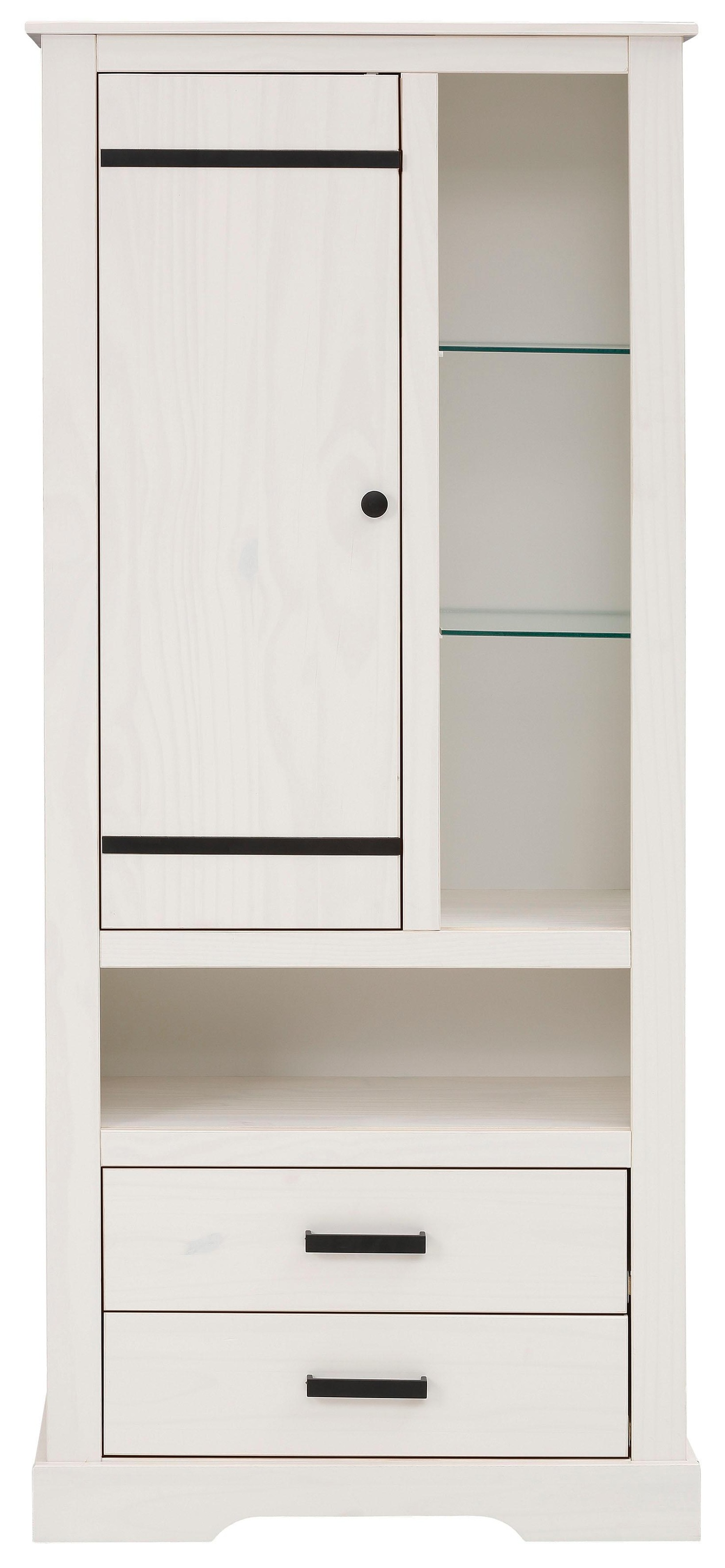 OTTO home Stauraumschrank aus massivem Kiefernholz, mit zwei verstellbaren günstig online kaufen