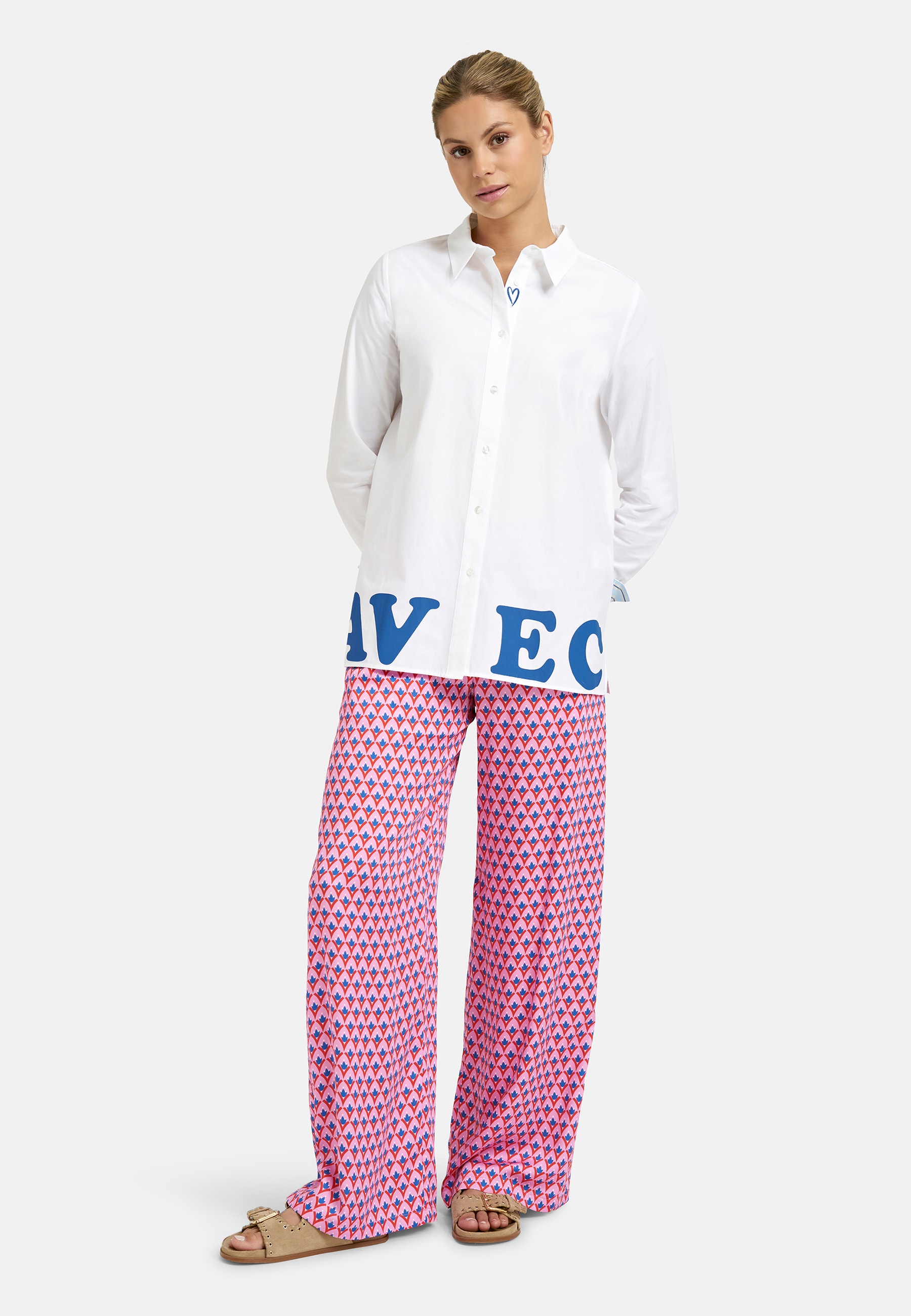 Smith & Soul Langarmbluse aus Baumwolle