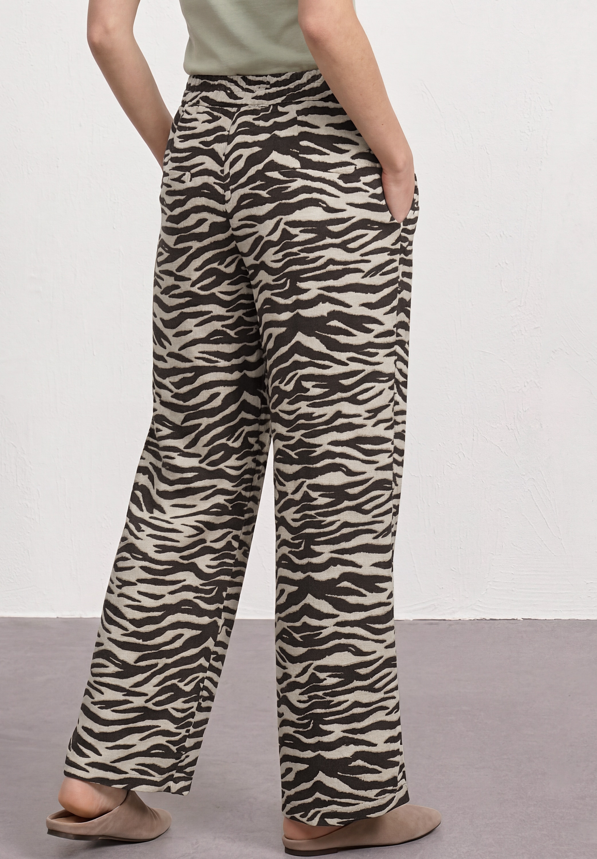 STREET ONE Stoffhose  High Waist