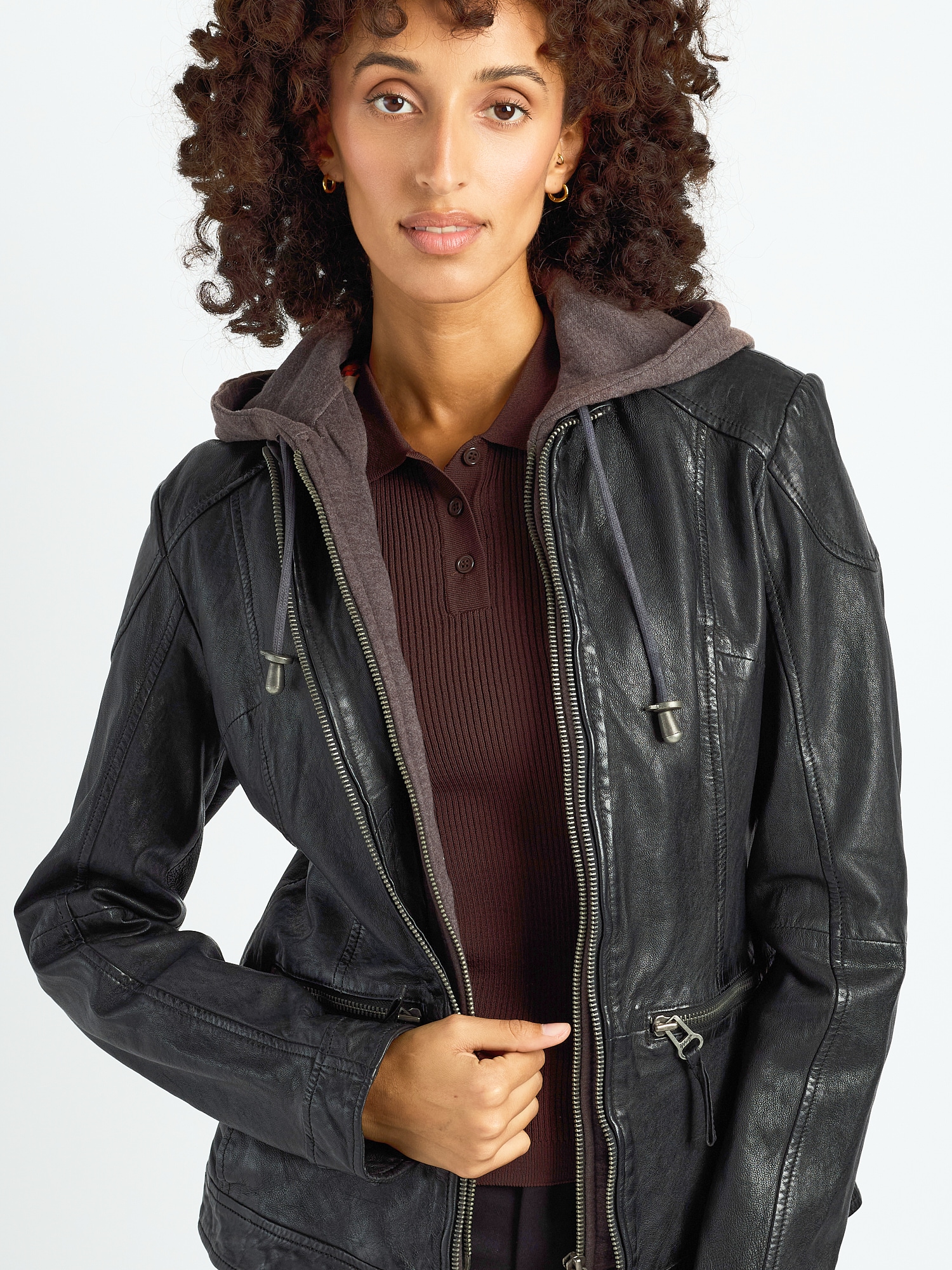 Maze Lederjacke »Brayford«