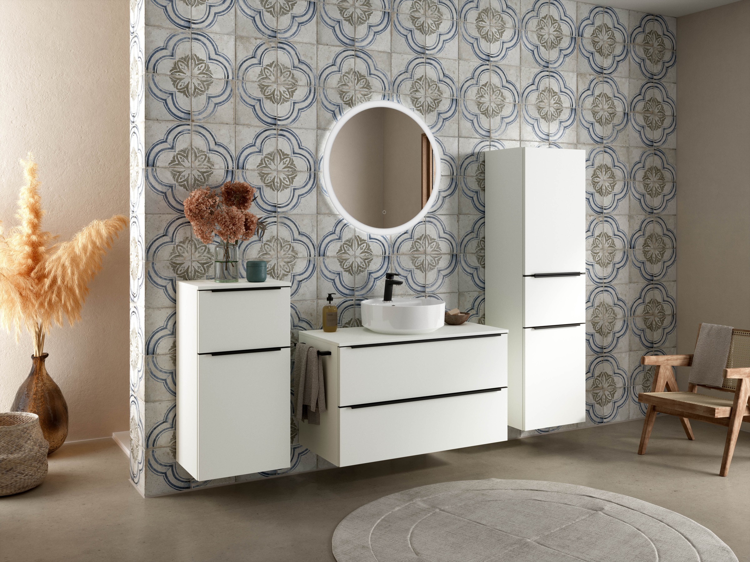 nobilia Badmöbel-Set "Alvene" vormontiert, mit Soft-Close, 2 Stk. tlg. günstig online kaufen