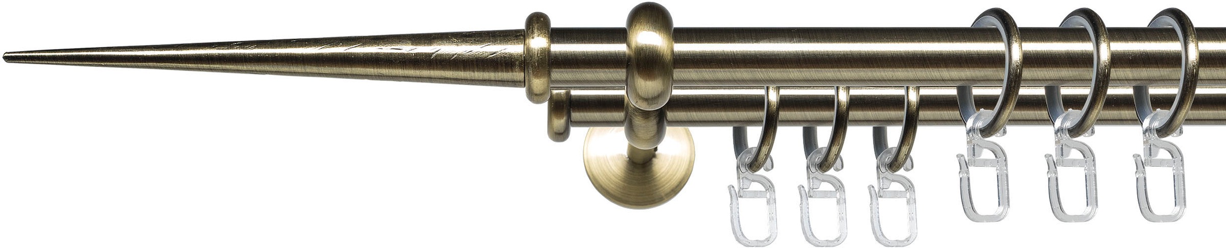 Liedeco Gardinenstangen-Endstück »Endstück, Endknopf Spitze "Esperanca" für 16 mm Stangen« Endstück, Endknopf