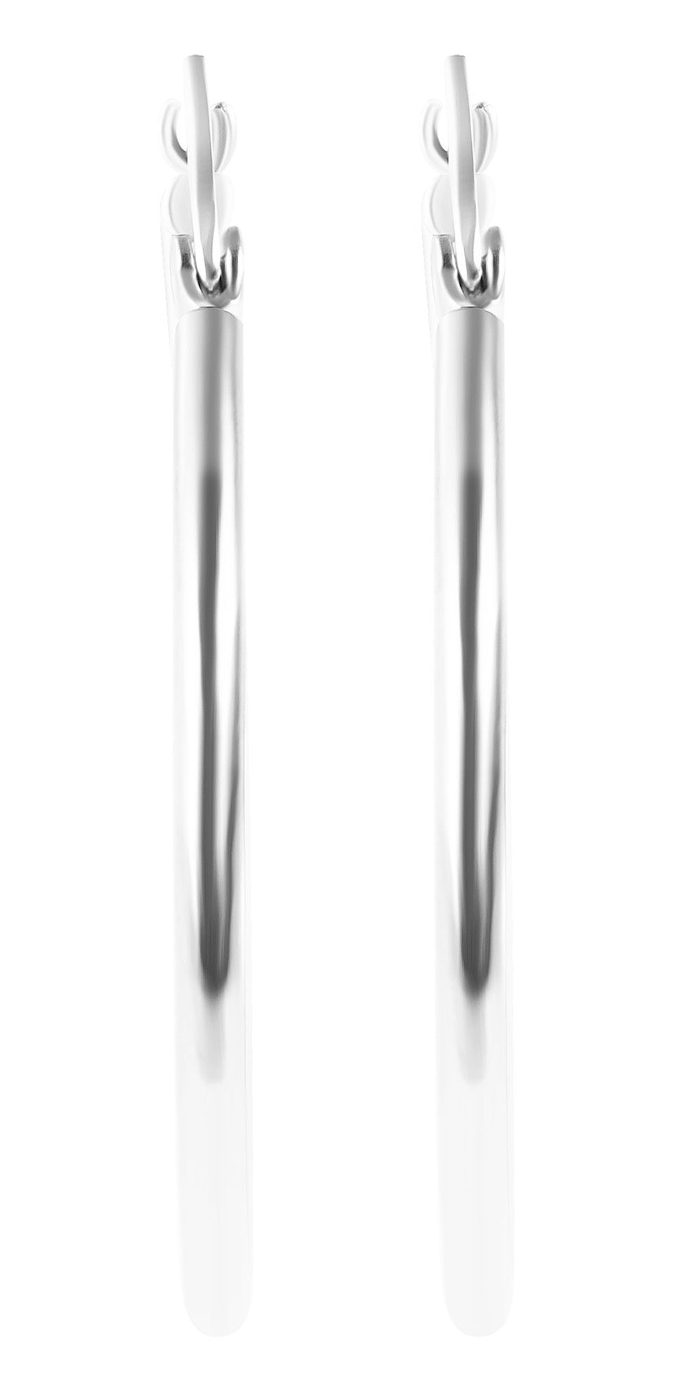 Adelia´s Paar Creolen »Damen Ohrringe – Creole aus Edelstahl« Schöne Geschenkidee zum Geburtstag