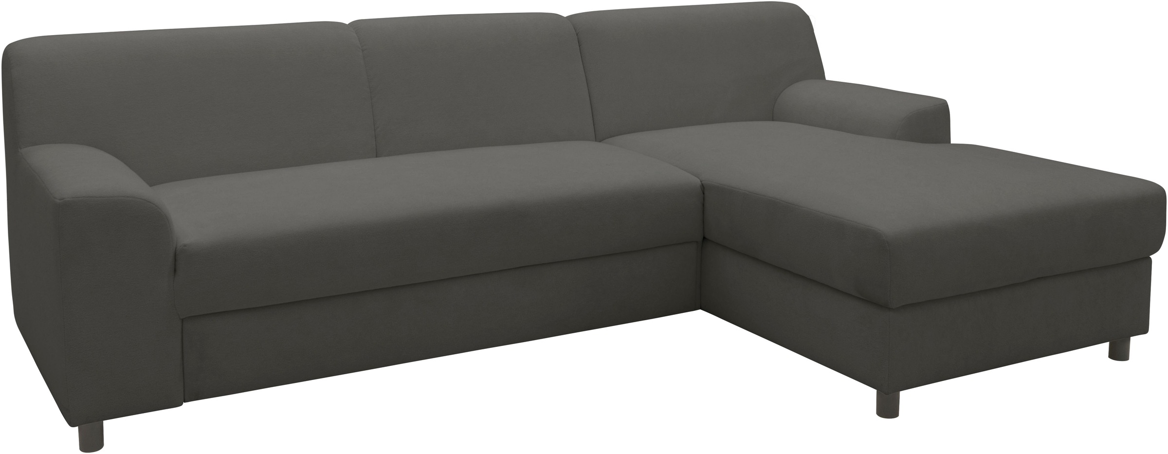INOSIGN Ecksofa »Turah 2, L-Form, in Cord u. wasserabweisender Microfaser, Federkern«, B/T/H: 241/146/79 cm, incl. Zierkissen, wahlweise mit Bettfunktion