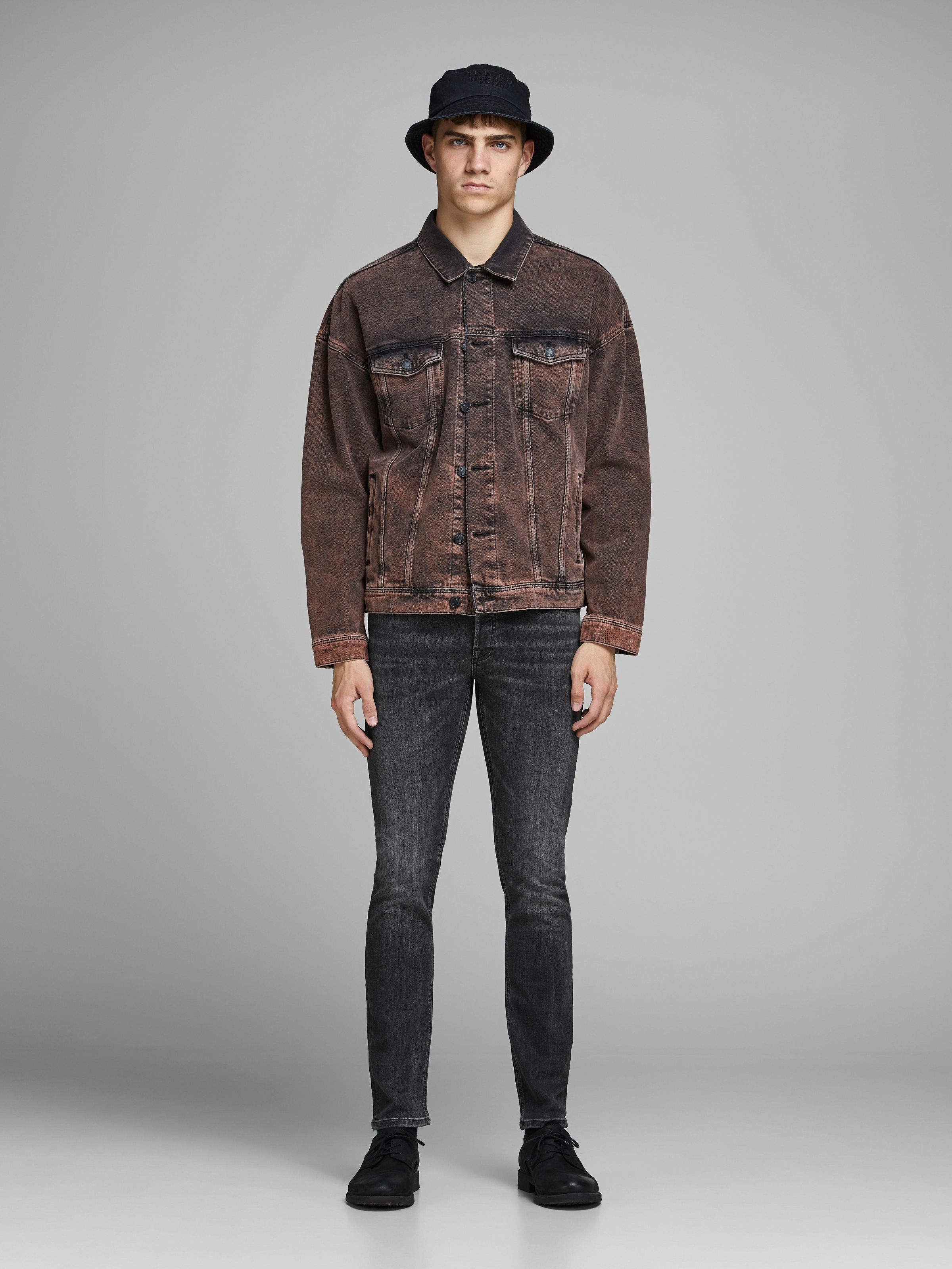 Jack & Jones Jean Glenn Original Am 817 Slim Black Denim 31 Homme 2