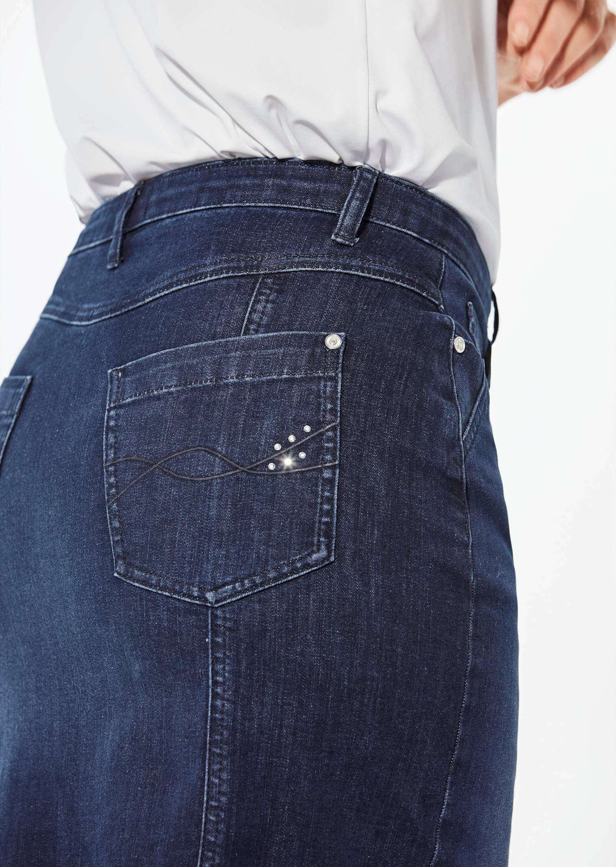 GOLDNER Jeansrock »Jeansrock Jeansrock im 5-Pocket-Stil«