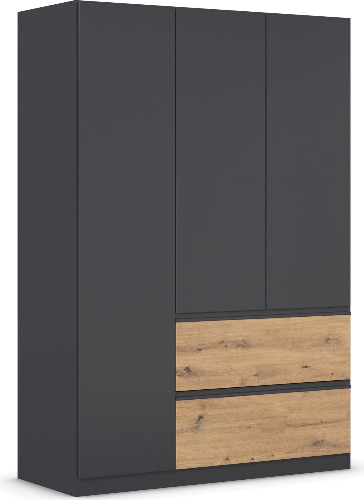 rauch Drehtürenschrank "Kleiderschrank Schrank Garderobe COSTA in den Breiten 91/136/181 cm" in 3 Ausstattungen BASIC/CLASSIC/PREMIUM, viel Platz, grifflose Front und Push-to-Open Funktion MADE IN GERMANY