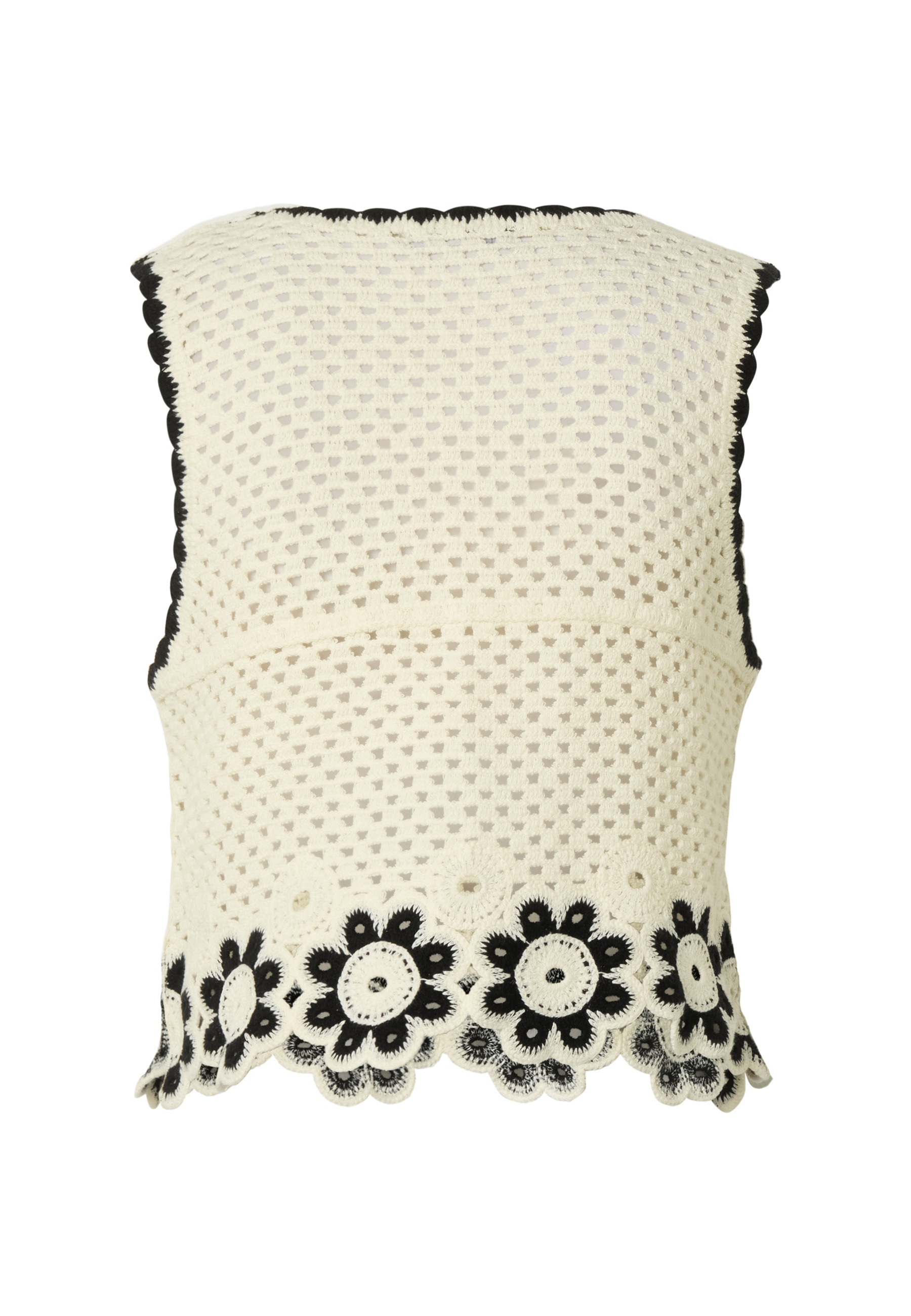 ESTELOU Bolero »ESTELOU Flower Chrochet Top« 1