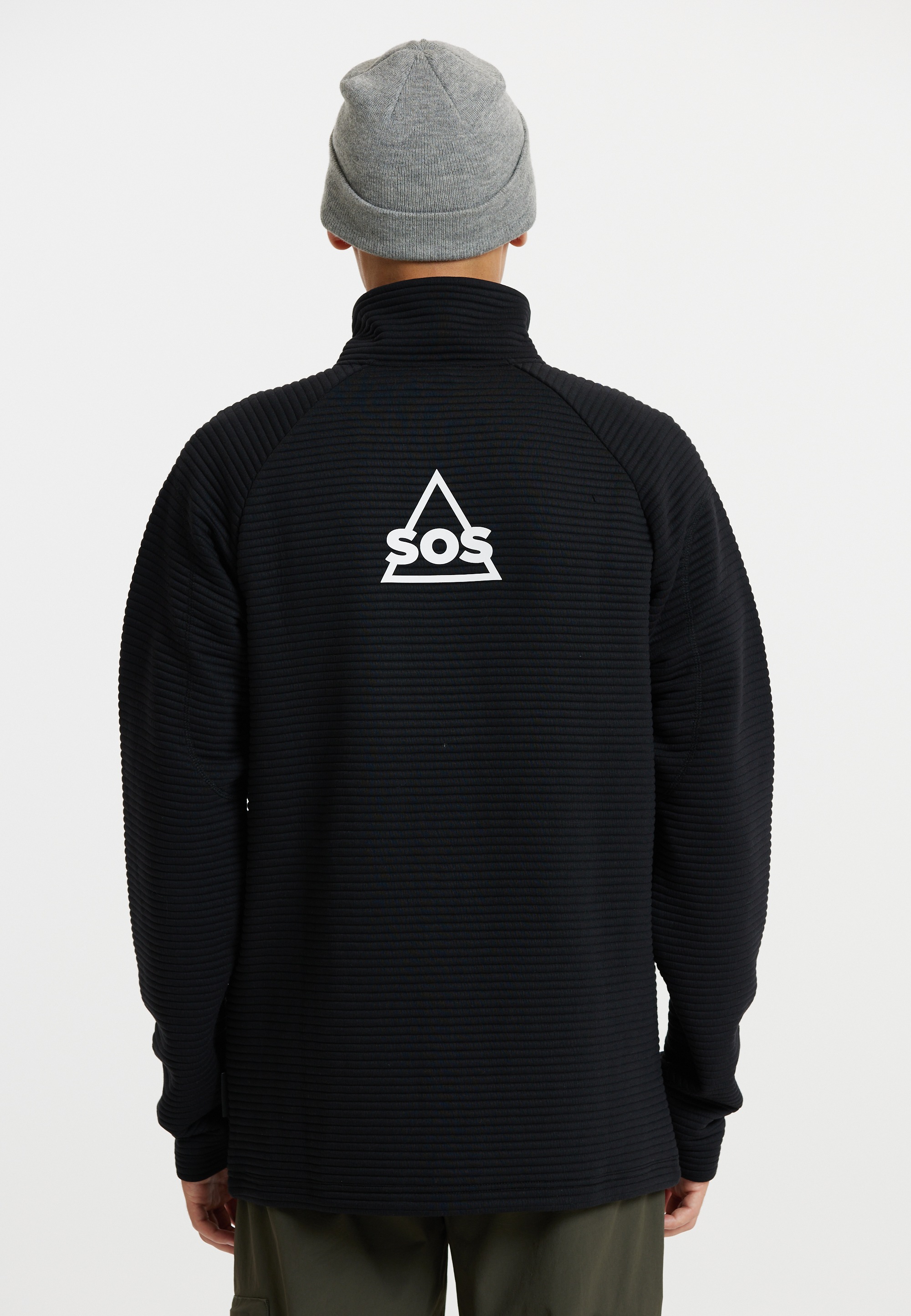 SOS Sweatjacke »Muju«, mit stilvollem Logodetail