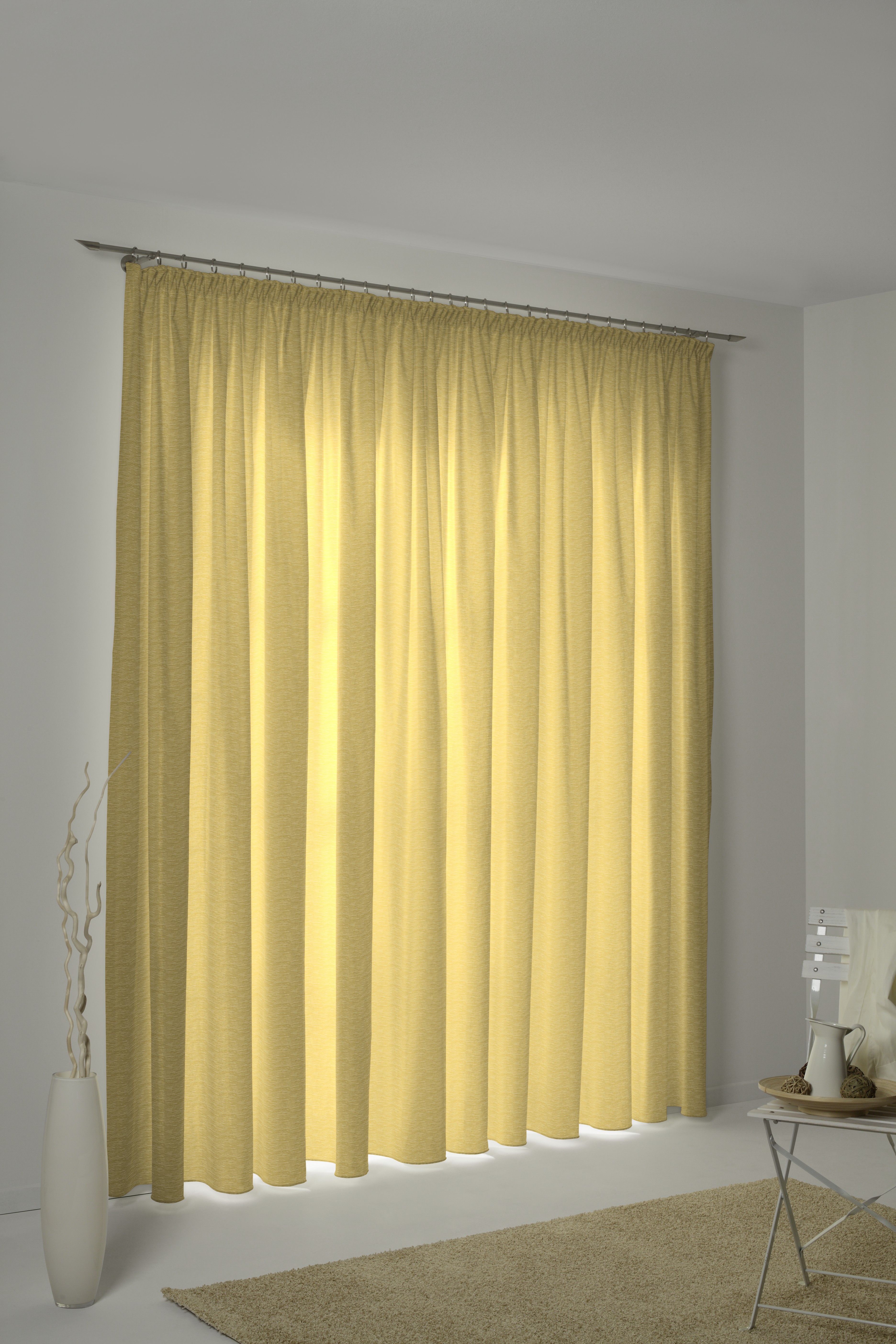 Wirth Vorhang "Trondheim 234 g/m²" Kräuselband 1 Stk. tlg.