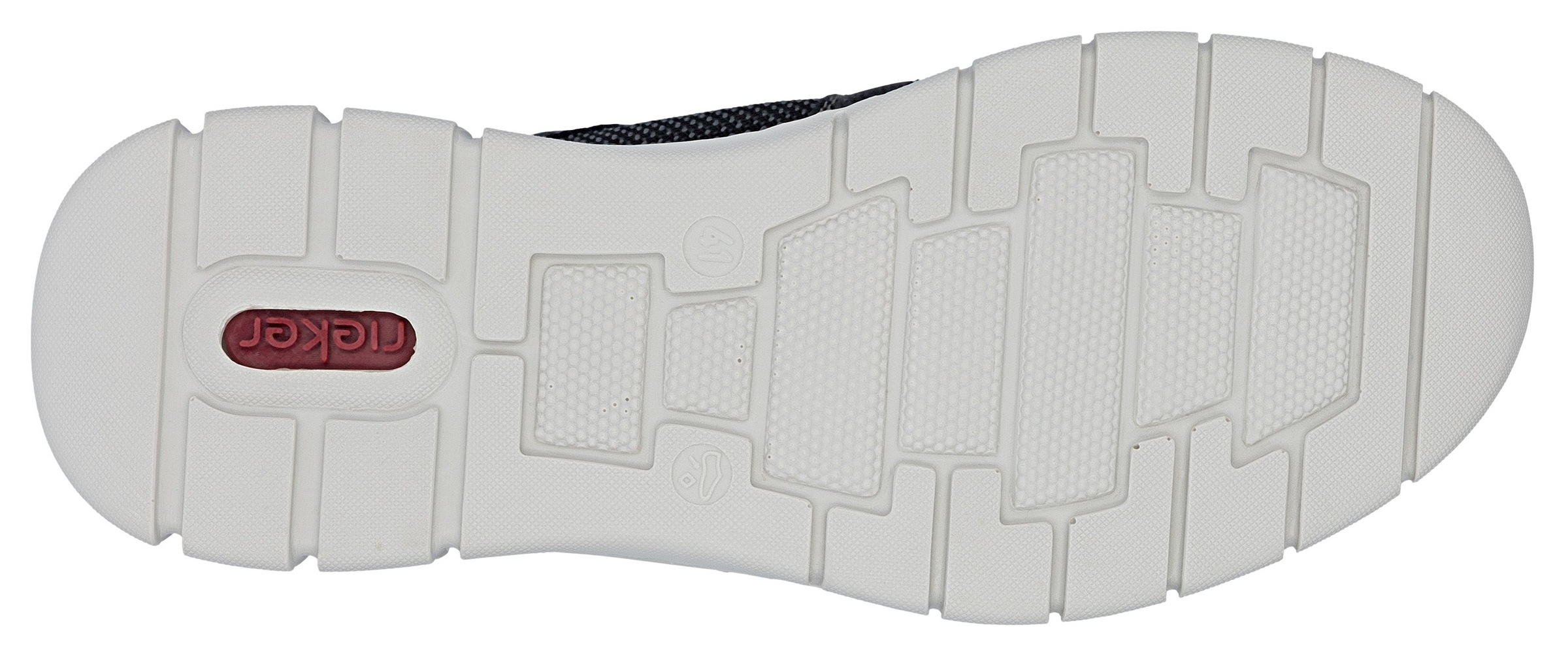 Rieker Slip-On Sneaker  Schlupfschuh, Halbschuh, Freizeitschuh mit Gummizug, zum Schlupfen